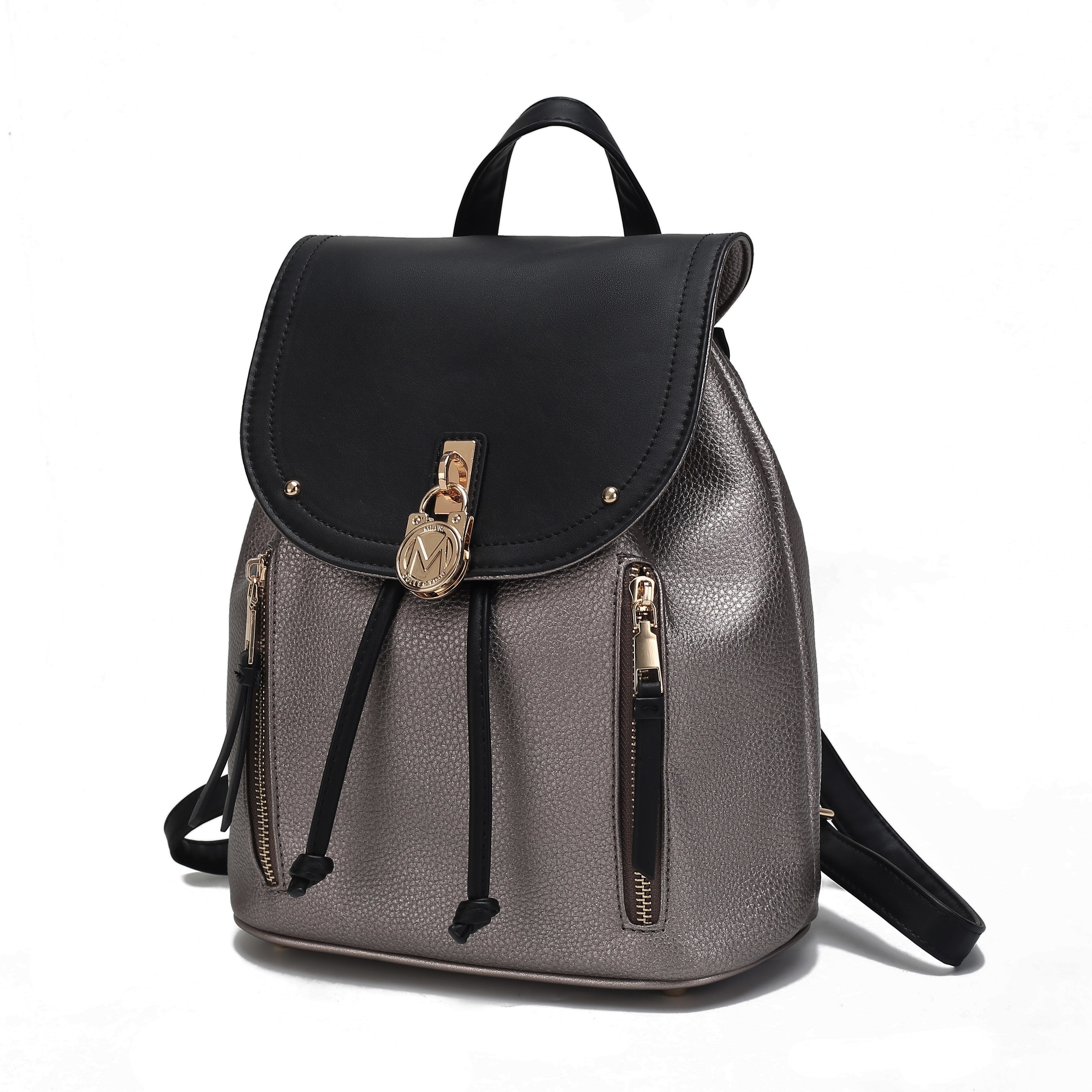 MKF Collection Xandria Vegan Leather Women Backpack by Mia K