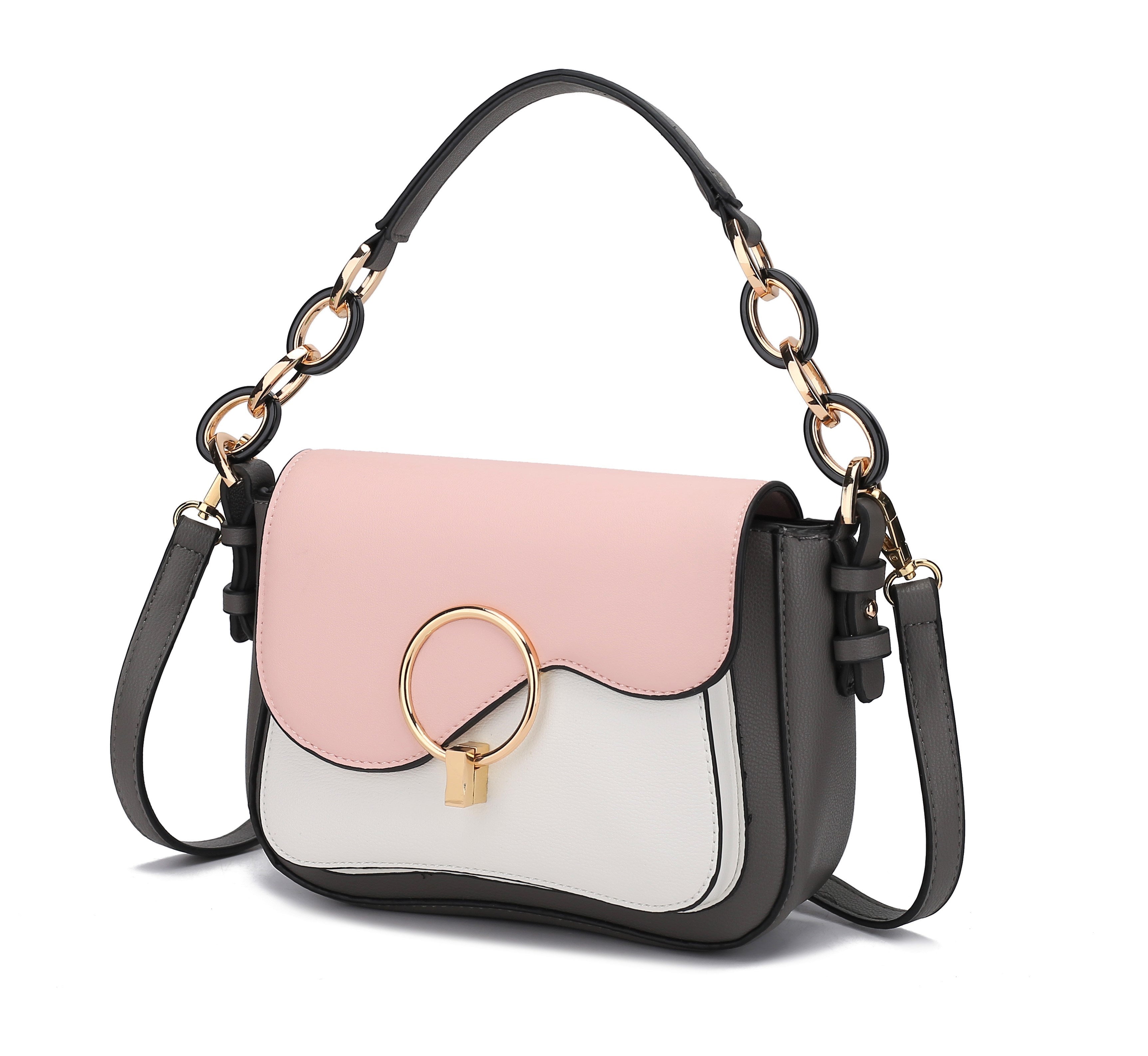 MKF Collection Fantasia Solid Crossbody Bag by Mia K