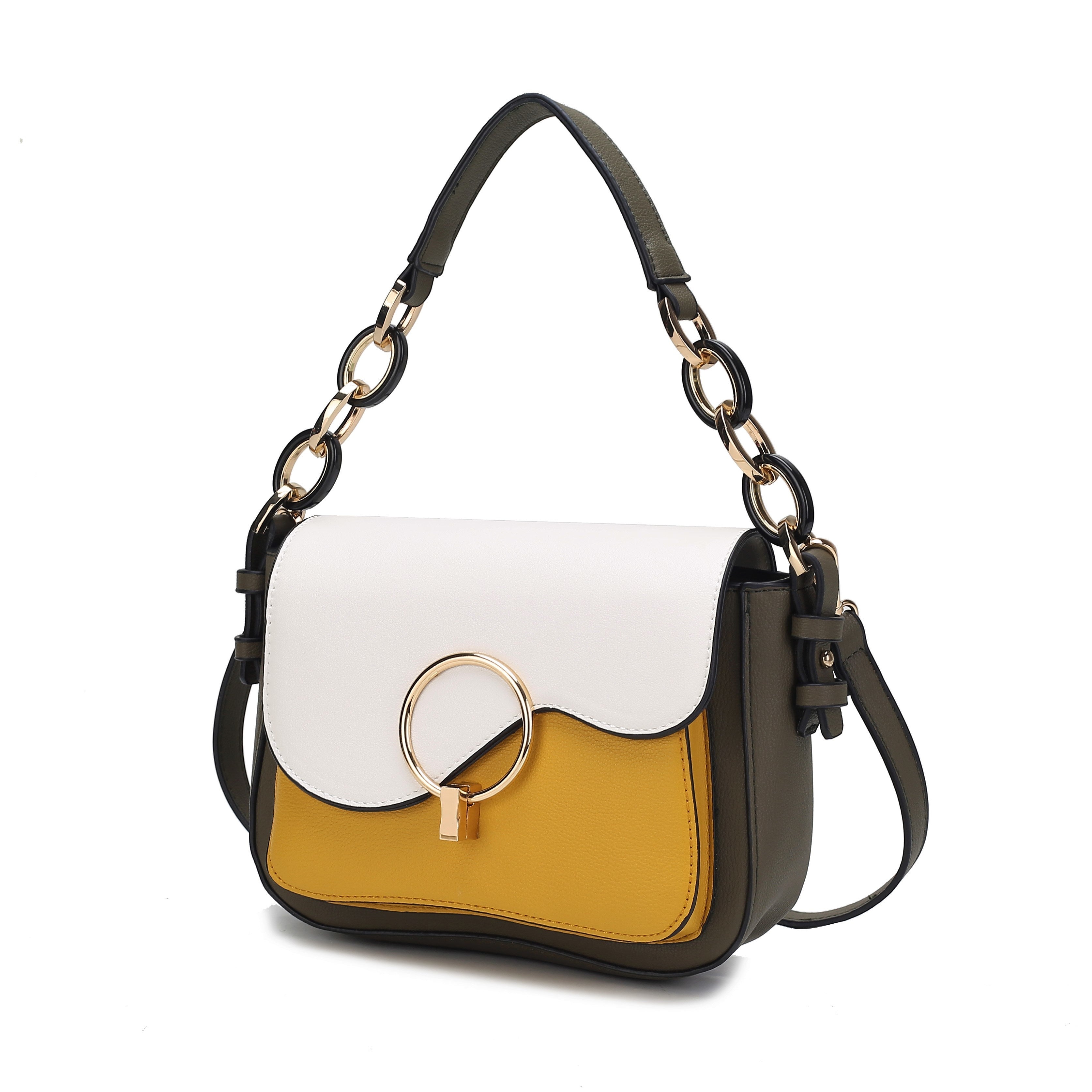 MKF Collection Fantasia Solid Crossbody Bag by Mia K