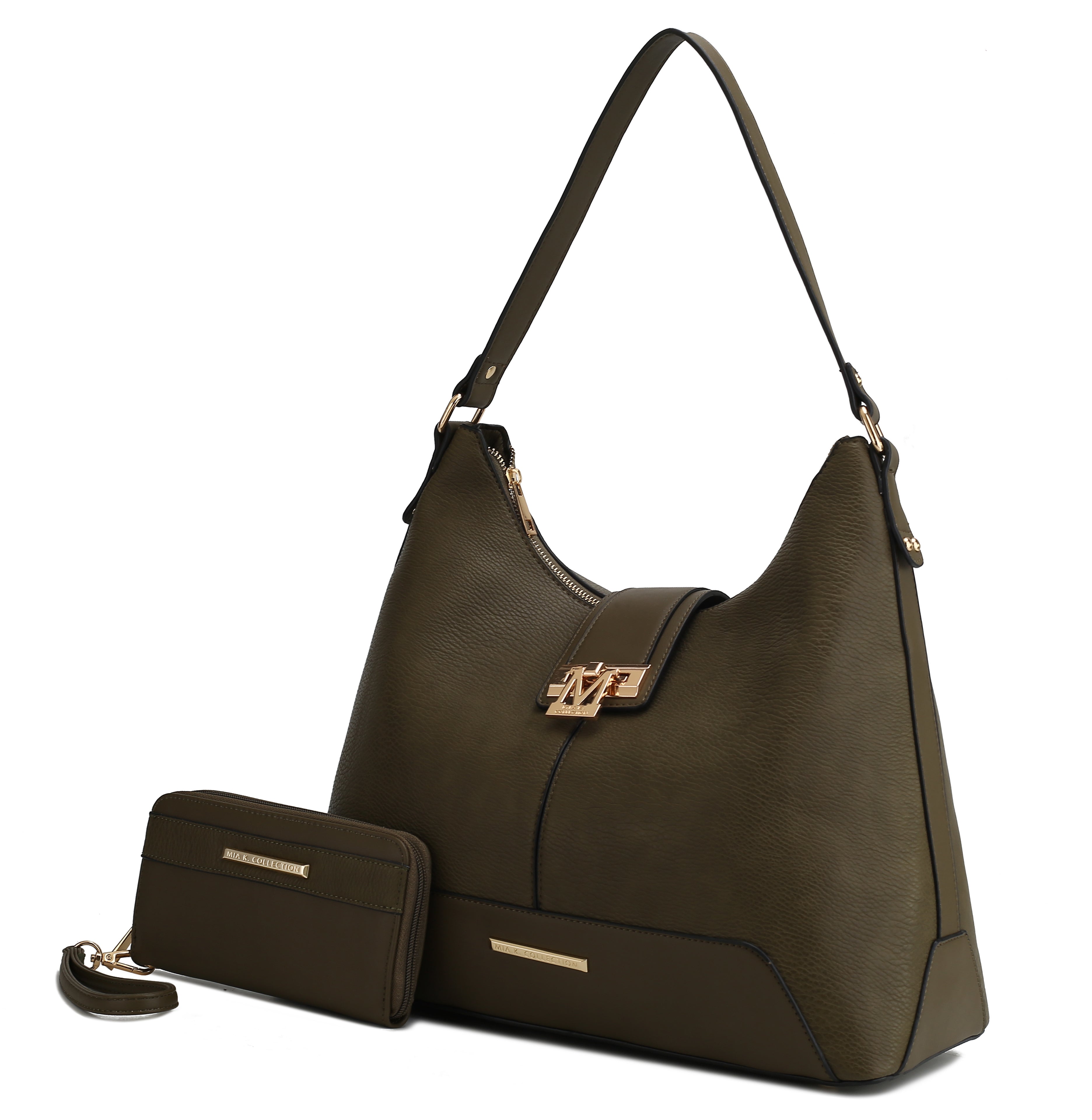 MKF Collection Graciela Hobo Handbag Vegan Leather Women by Mia k