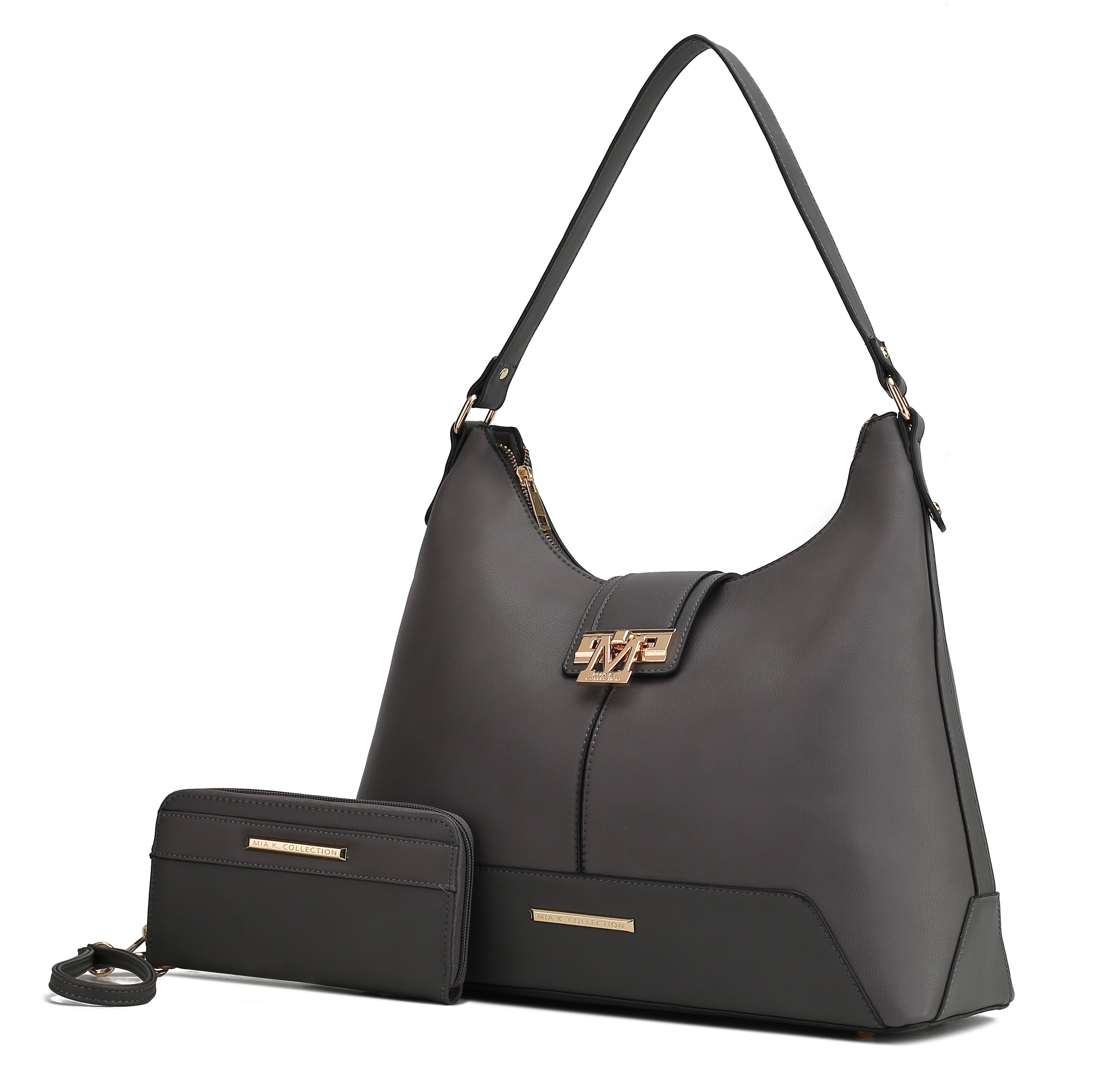 MKF Collection Graciela Hobo Handbag Vegan Leather Women by Mia k