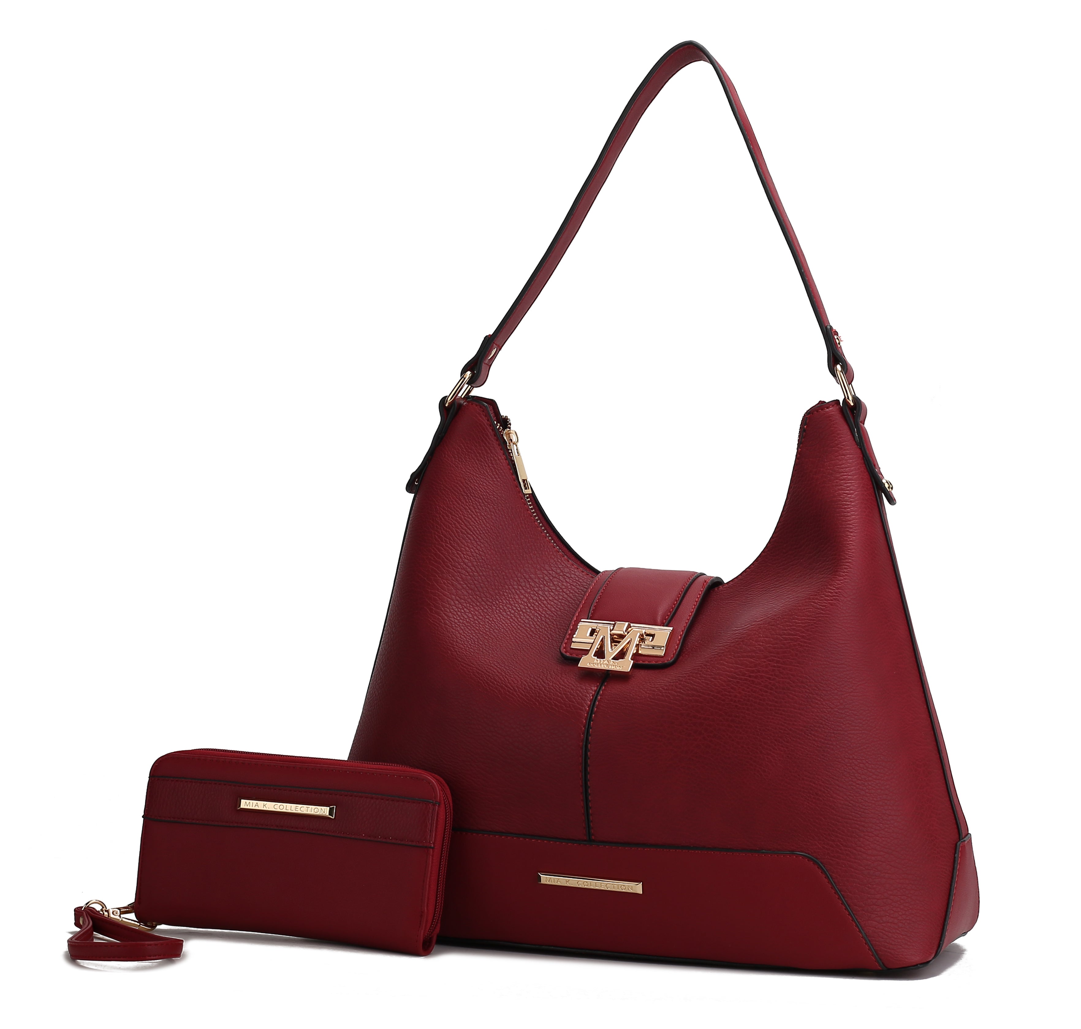 MKF Collection Graciela Hobo Handbag Vegan Leather Women by Mia k