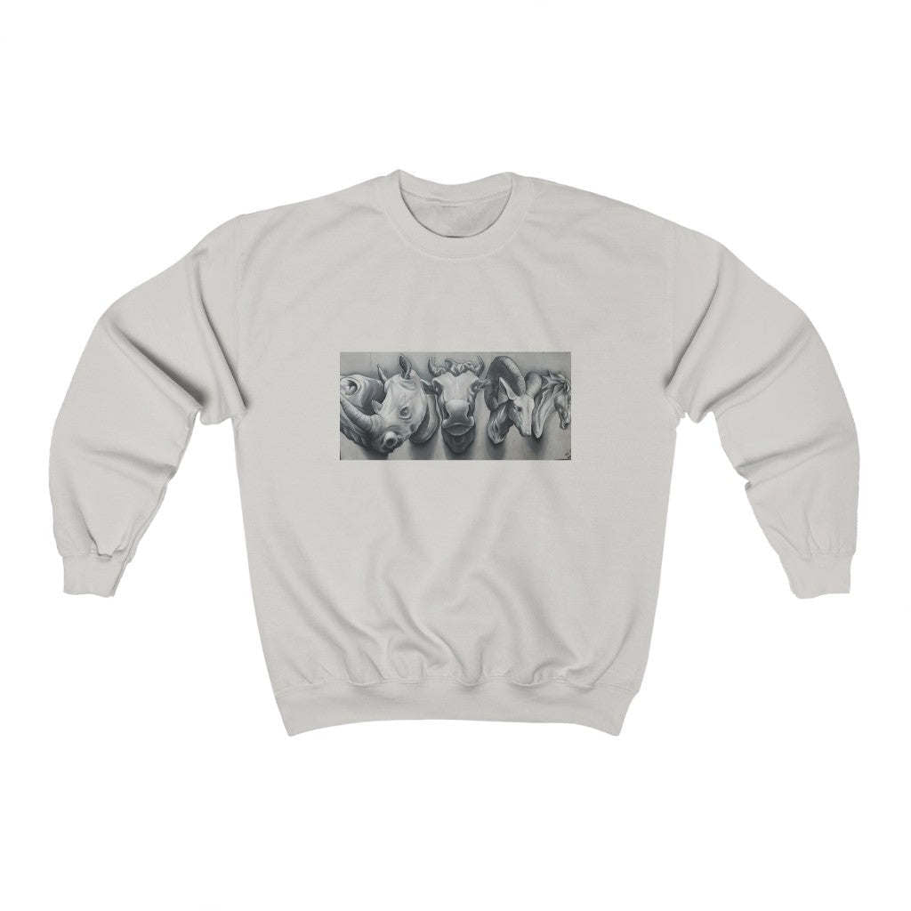 Boardwalk Art Crewneck Sweatshirt