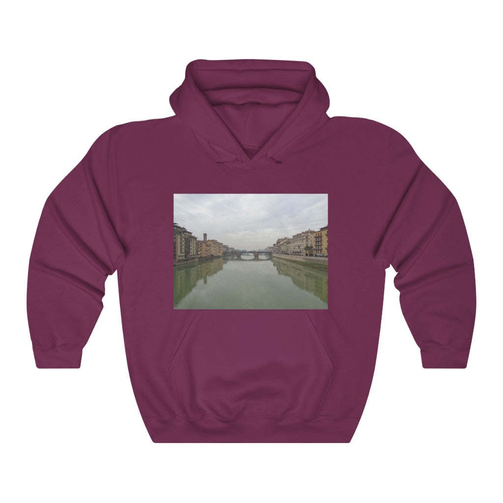 Arno River Hooded Sweatshirt