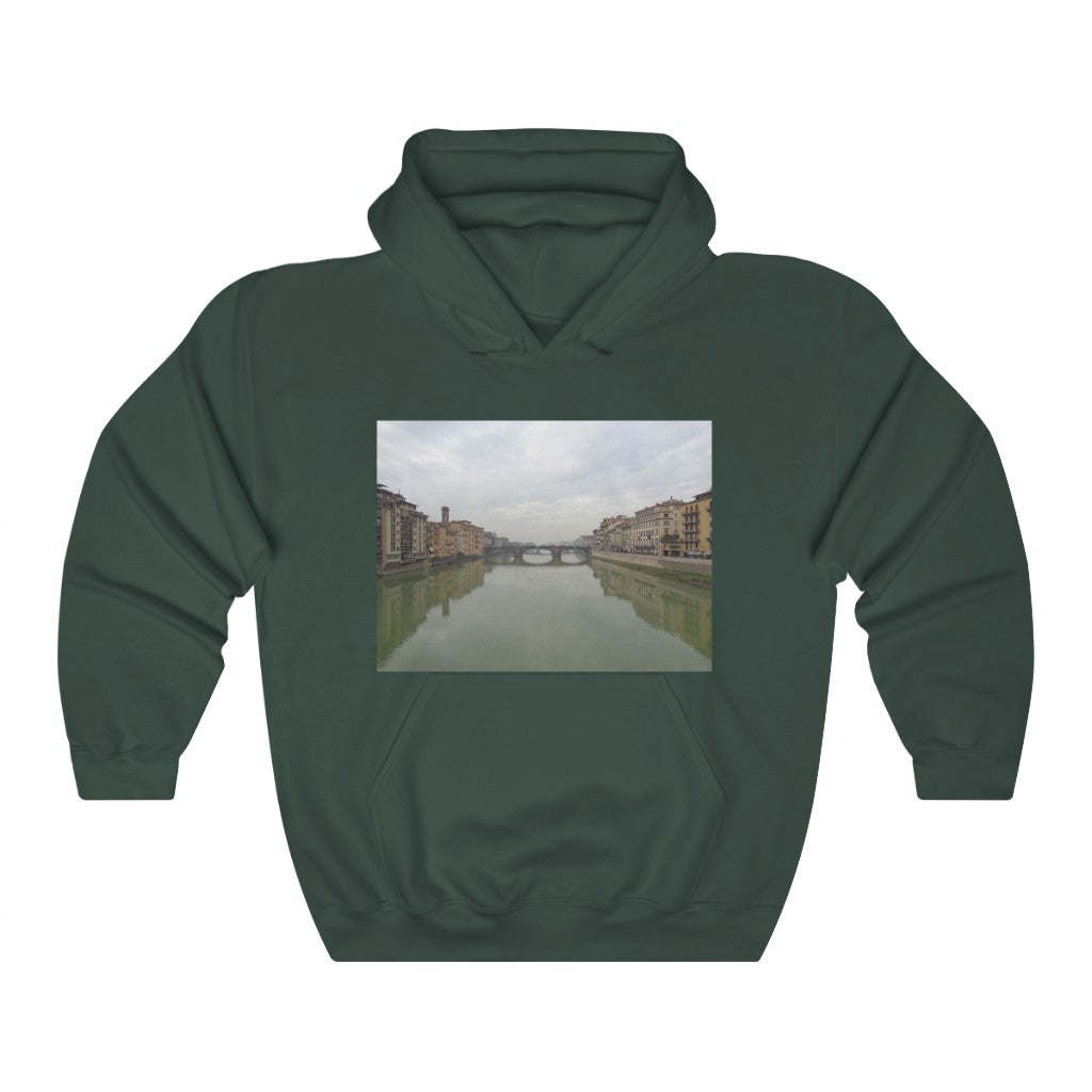 Arno River Hooded Sweatshirt