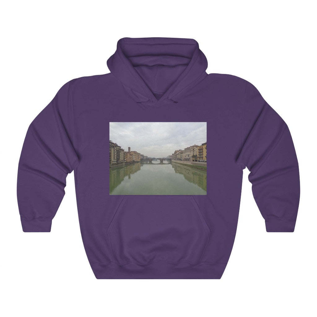 Arno River Hooded Sweatshirt