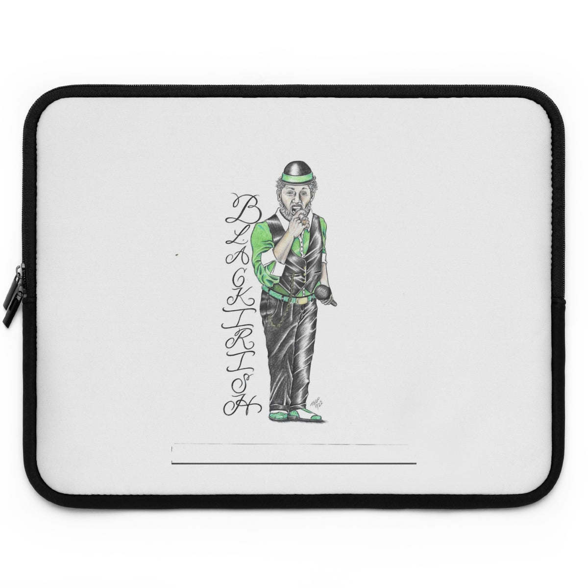 Black Irish Laptop Sleeve 'St Patricks Day'