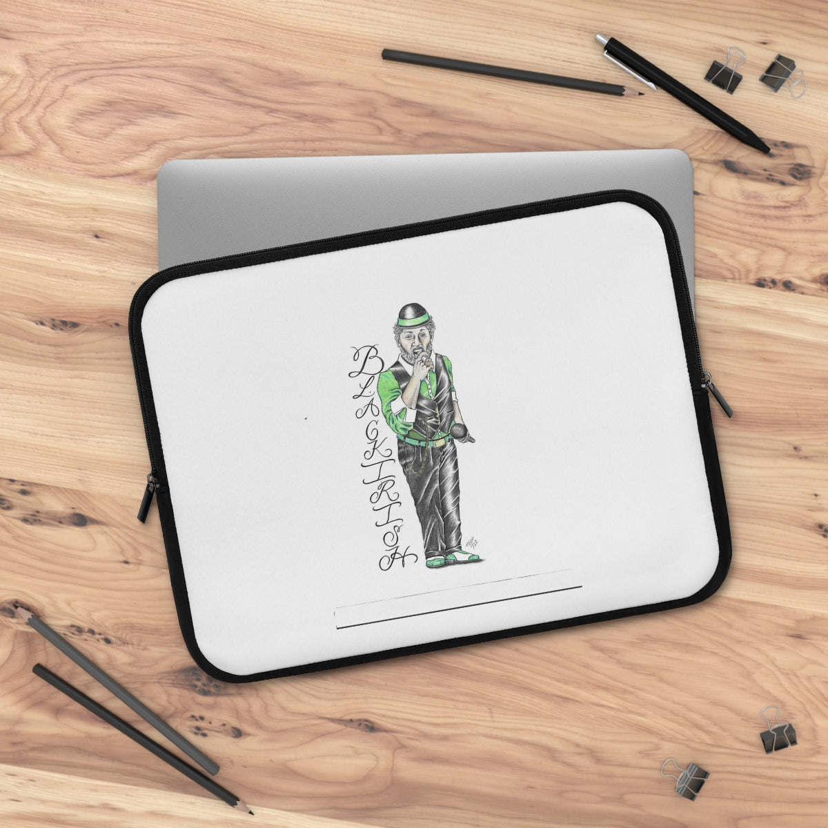 Black Irish Laptop Sleeve 'St Patricks Day'