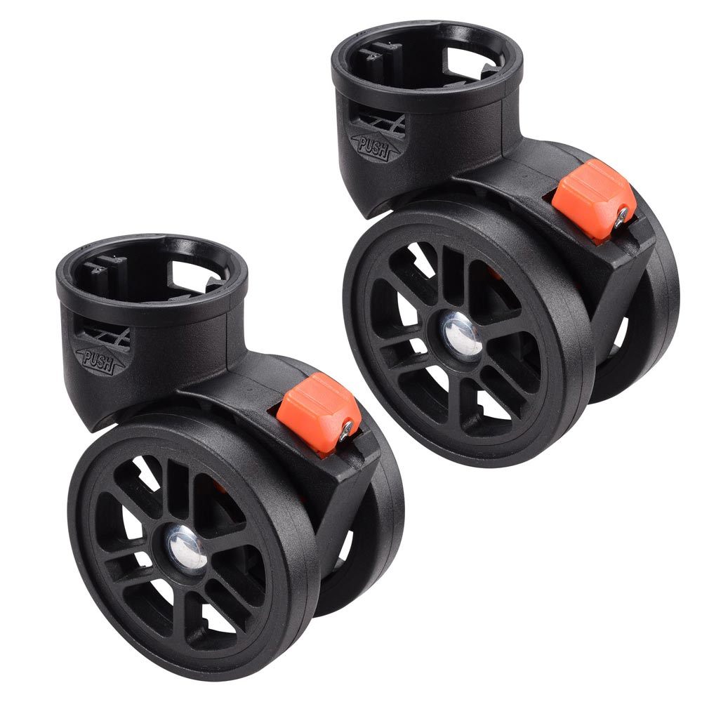 removable caster wheels with lock