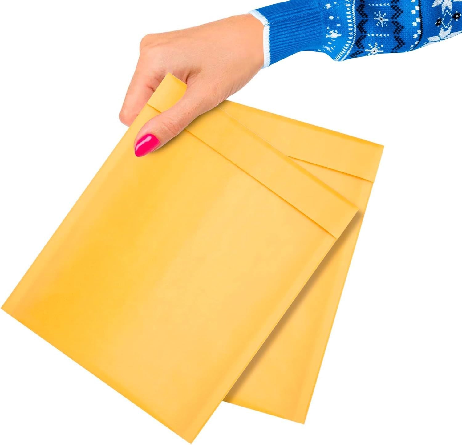 Pack of 600 Gold Kraft Bubble Padded Envelopes 6.5 x 9. Kraft Bubble Peel and Seal Envelopes. Yellow Kraft Bubble Mailers 6 1/2 x 9. Shipping Bags for Mailing; Packing; Packaging. Wholesale Price