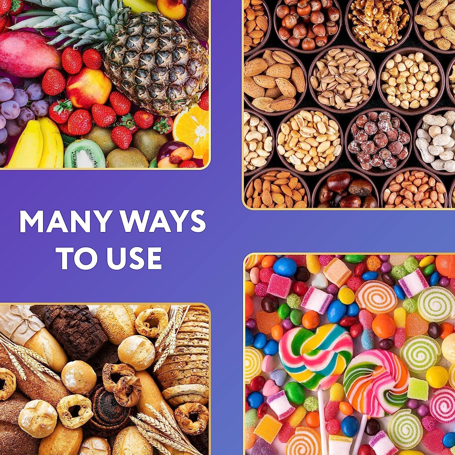 Pack of 765 Clear Plastic Produce Bags on a Roll 12 x 17 Thickness 8 Micron Polyethylene Bags 12x17 Clear Printed Produce Bags Plastic Grocery Bags fo