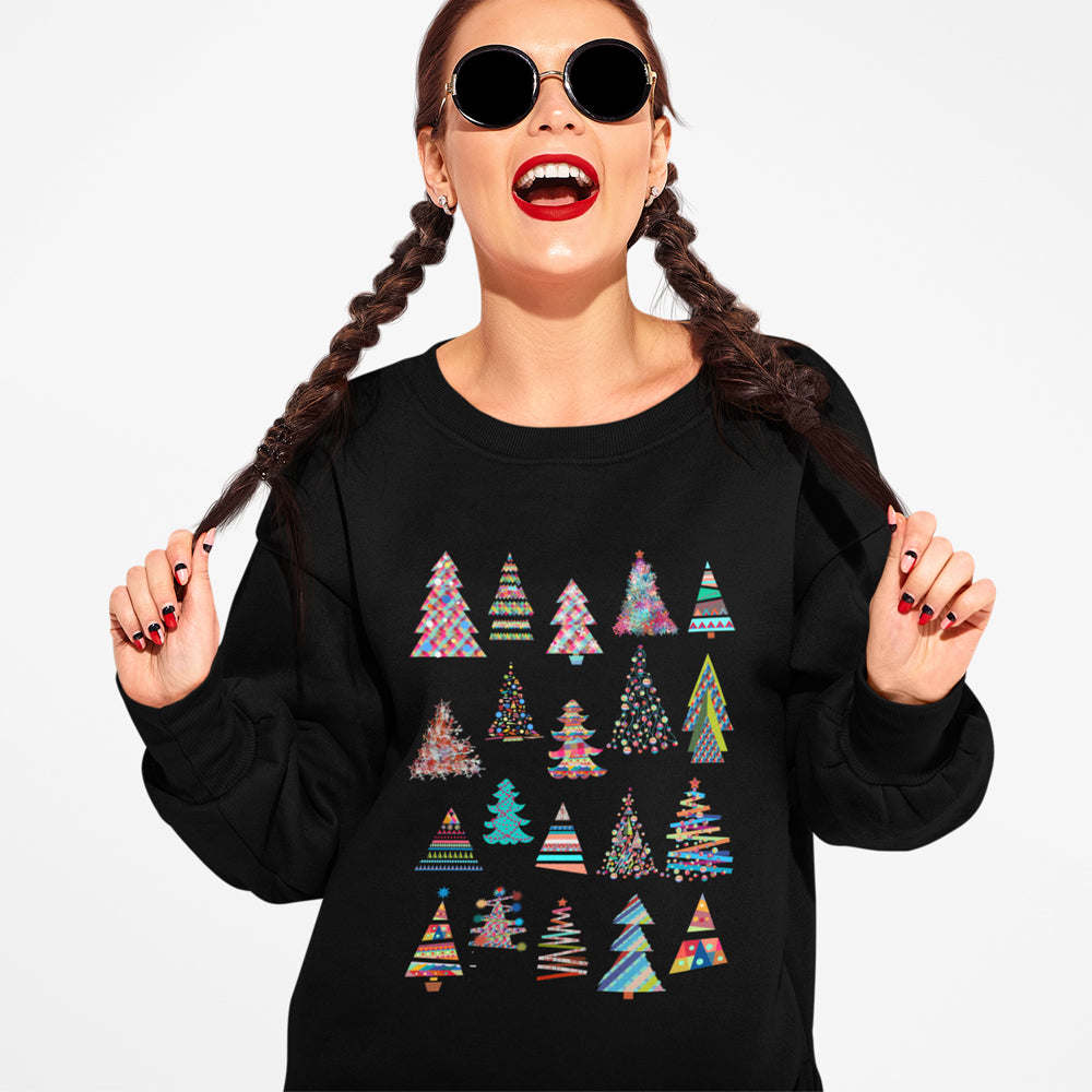 Womens The Christmas Tree Sweatshirt