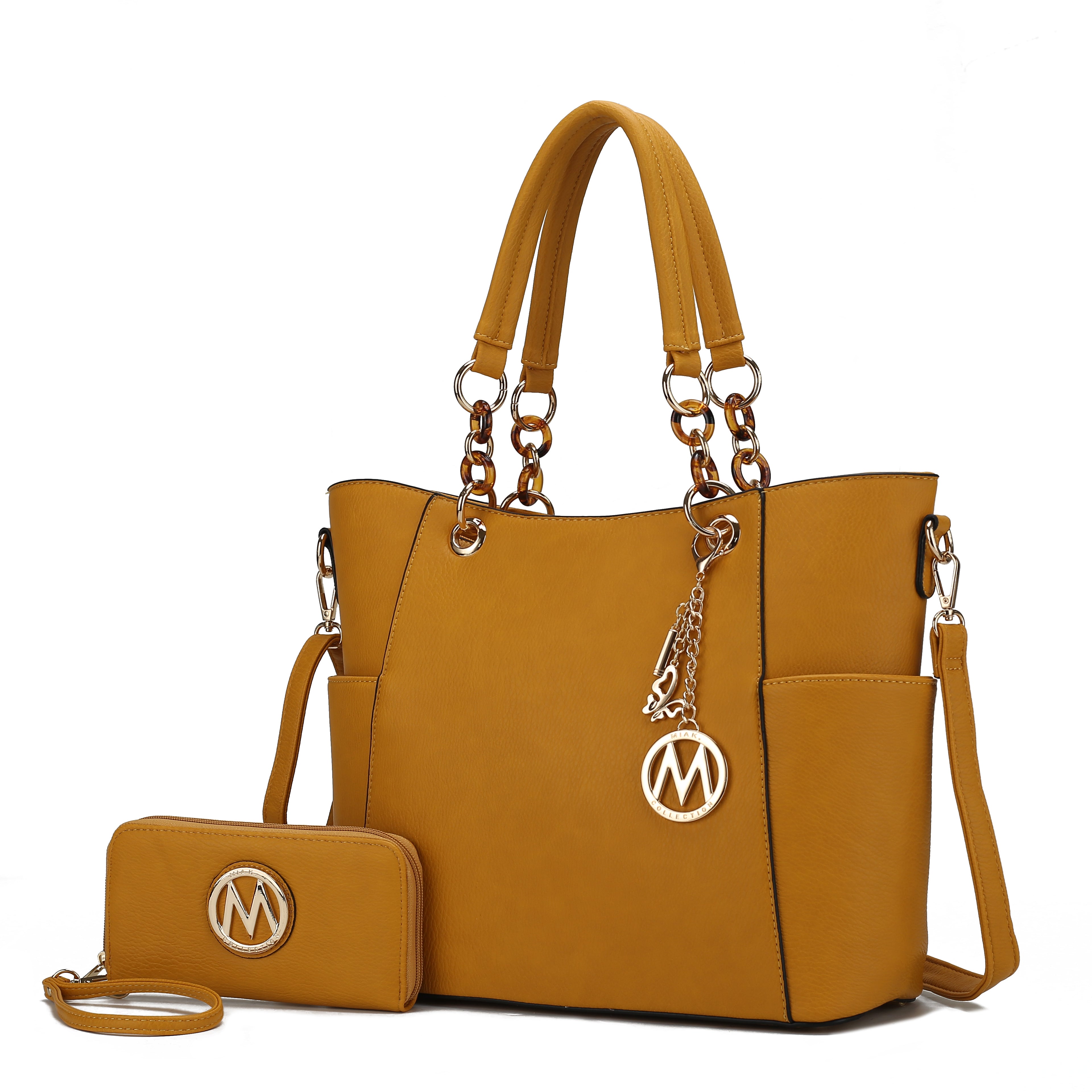 MKF Collection Bonita Tote Handbag with Wallet by Mia K