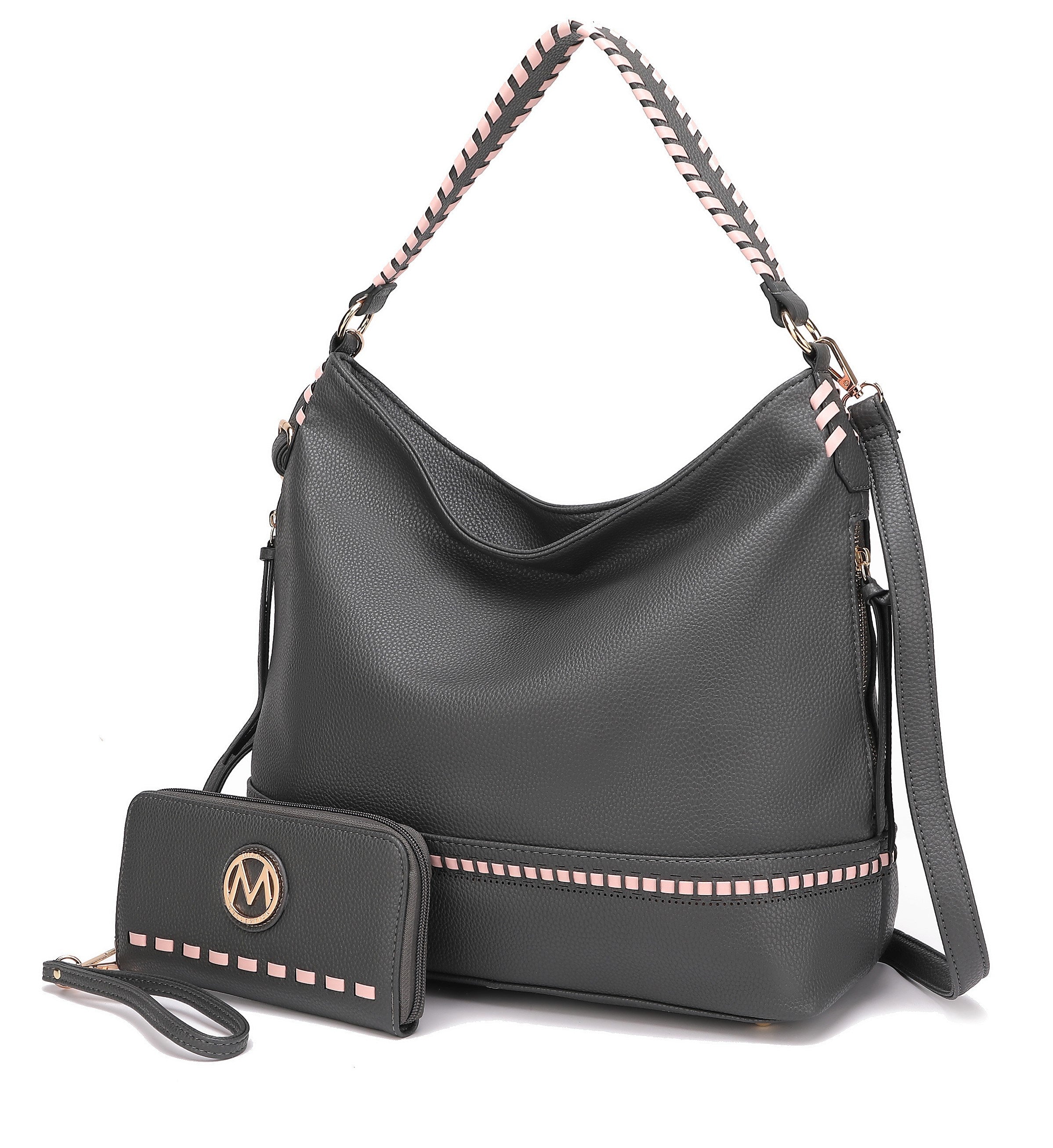 MKF Collection Maggie Crossbody Handbag Vegan Leather by Mia K