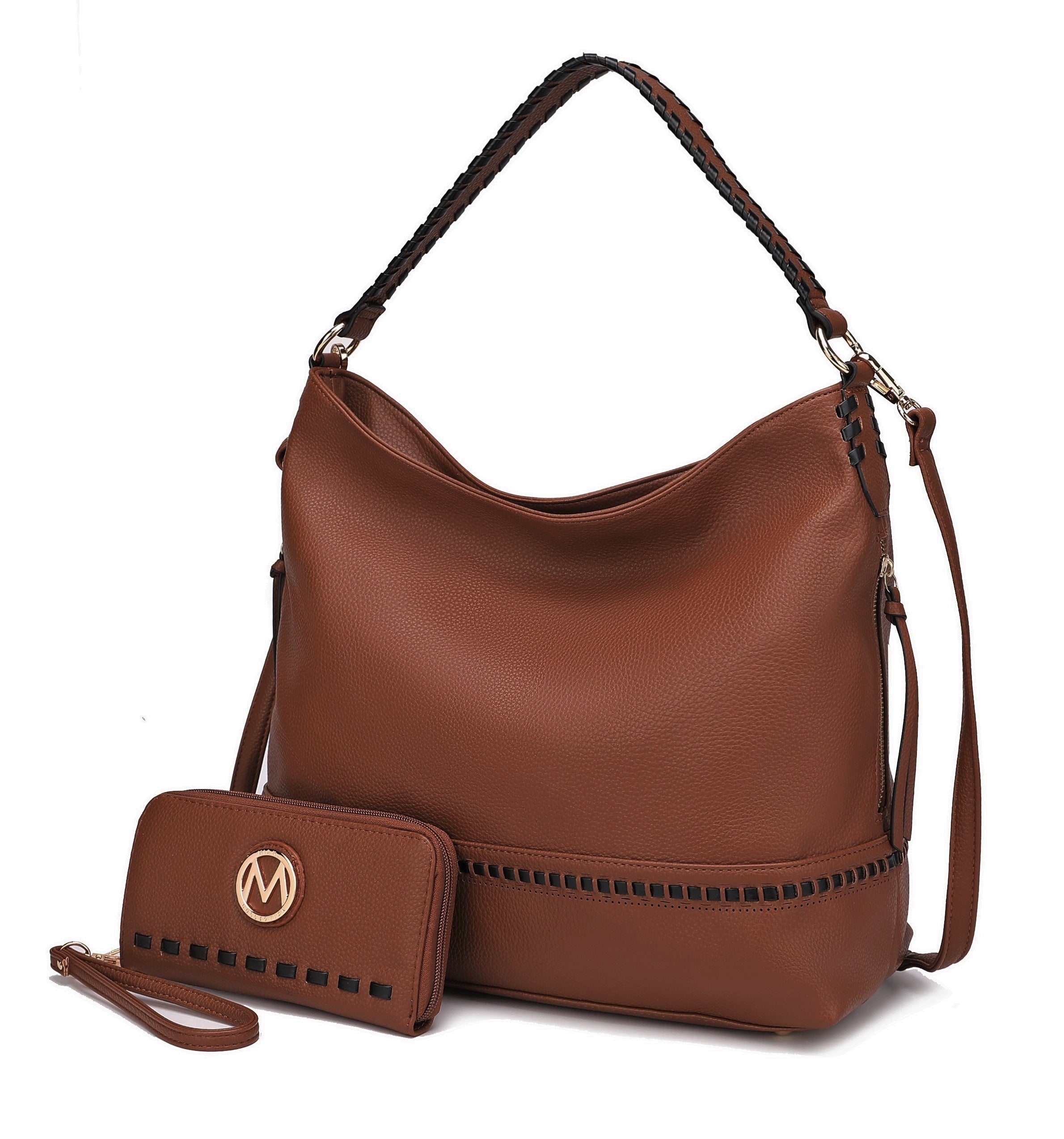 MKF Collection Maggie Crossbody Handbag Vegan Leather by Mia K