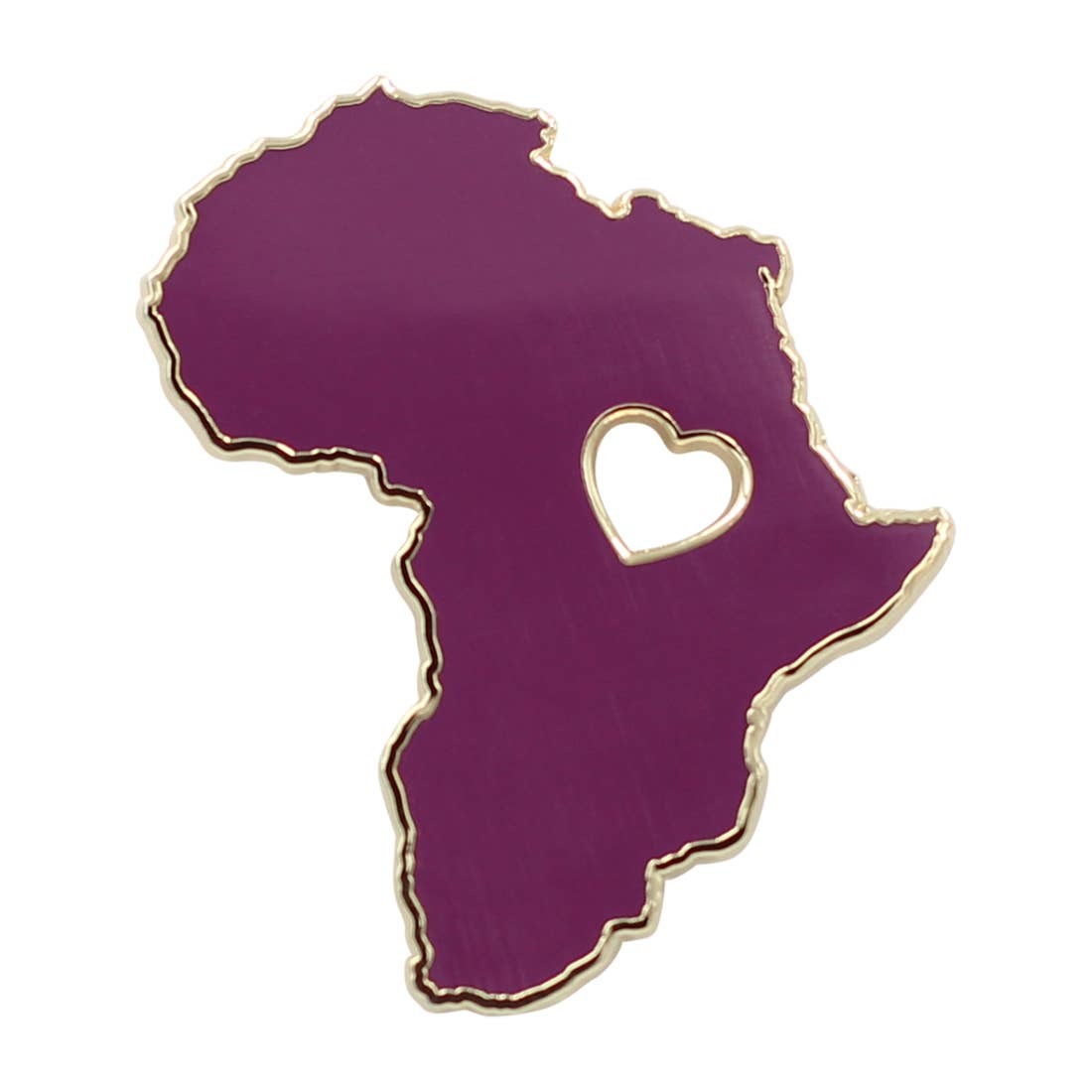 Heart of Africa Pin – Black Lives Matter – Black Panther Pin