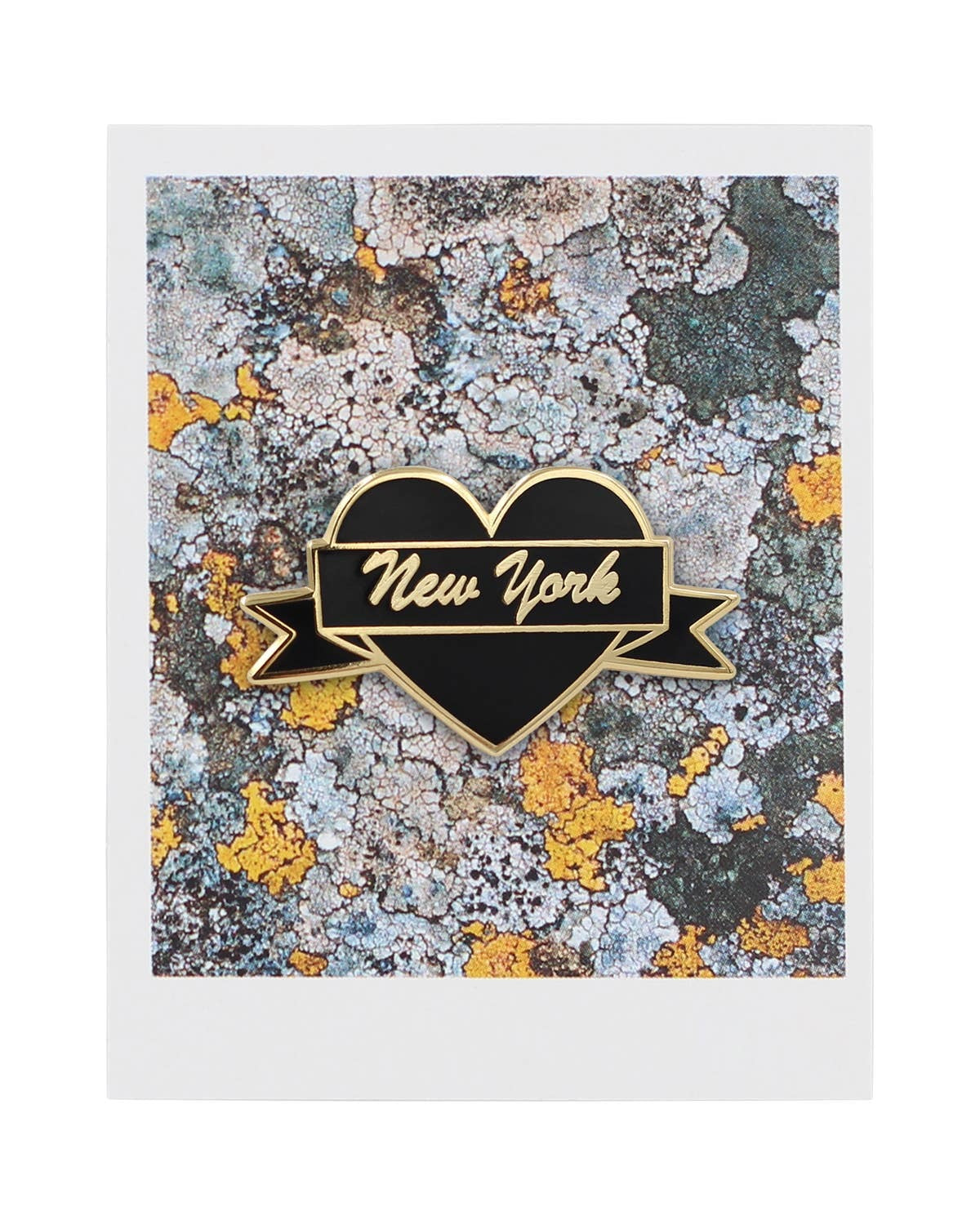 I Heart New York – Black & Gold City Pin