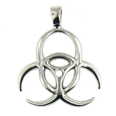 Biohazard Stainless Steel Pendant / PDC2022