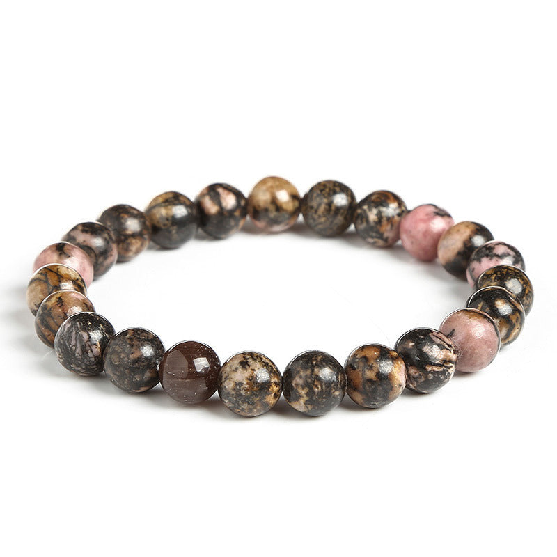 Men Bracelets Natural Healing Energy Tiger Eye Bracelet Polished Lapis lazuli Beads Bangle Elastic Women Jewelry