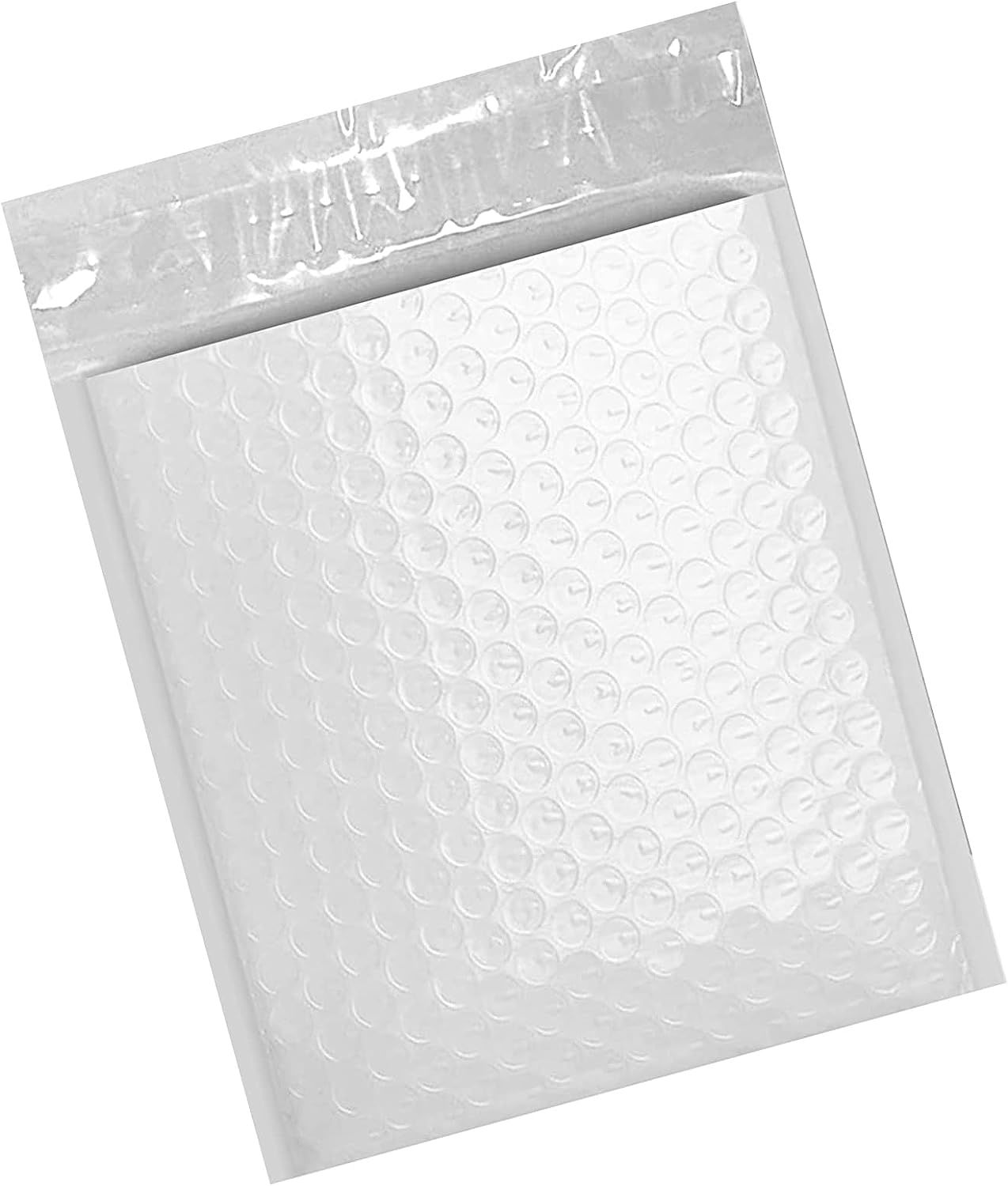 Pack of 200 White Poly Bubble Mailers 7.25 x 11 Padded Envelopes 7 1/4 x 11. Large Poly Cushion Envelopes. Peel and Seal. Mailing; Shipping; Packing