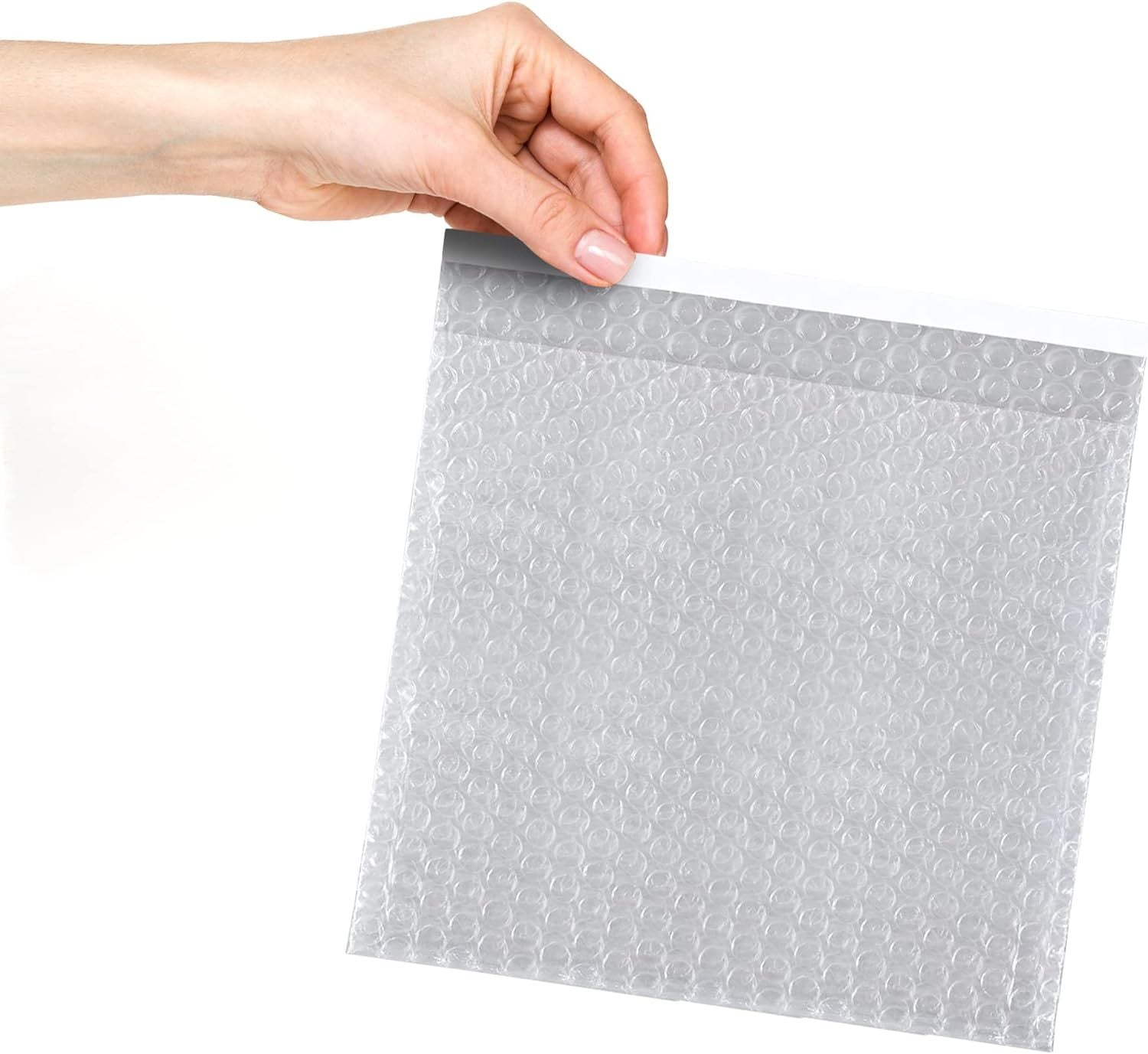 Self Seal Bubble Pouches 12 x 11.5; Pack of 100 Packing Bubble Bags for Shipping with Bubble Cushion; Waterproof Clear Bubble Out Bag with Adhesive Cl