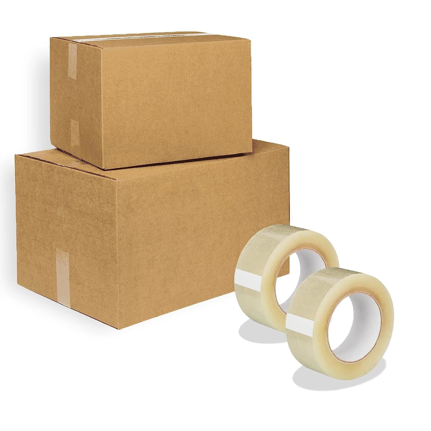 36 Pack 1.9 Mil - 2" x 110' Clear Hotmelt Adhesive - Sealing Tape. Packing Rolls for Packaging; Shipping Boxes. Household & Office for Box Sealing; Sp