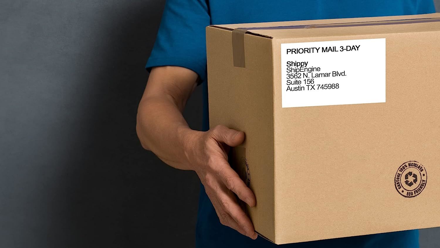 4000 Pack 4.25" x 5.5" - Laser Sheet Labels (4-Up). Adhesive Sticks for Shipping and mailing