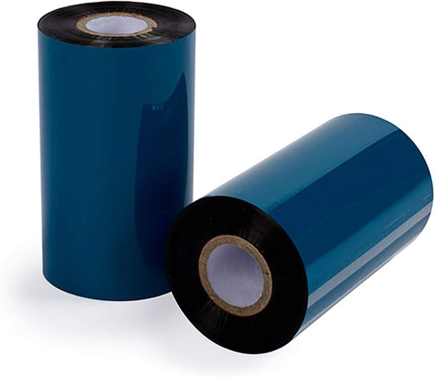 24 Pack Thermal Wax Ribbon 4.33" X 985' with 1" Core. Ribbons for Labeling; Shipping. Printing and Address Labels. Garment Tags; Price Tickets. Wax Ri