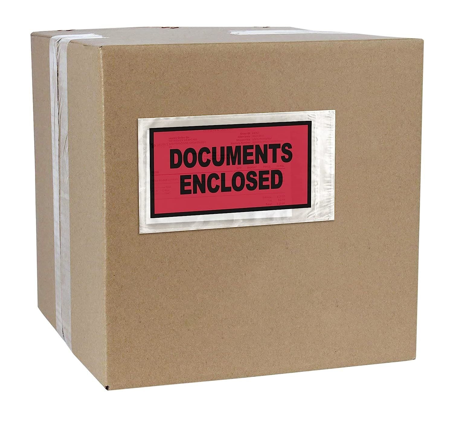 Pack of 1000 Important Papers Packing Envelopes 5.5 x 10. Back Loading Shipping Mailers 5 1/2 x 10. Self-Sealing Envelopes for Documents; Instructions; Warranty Information. USPS; UPS; FedEx.