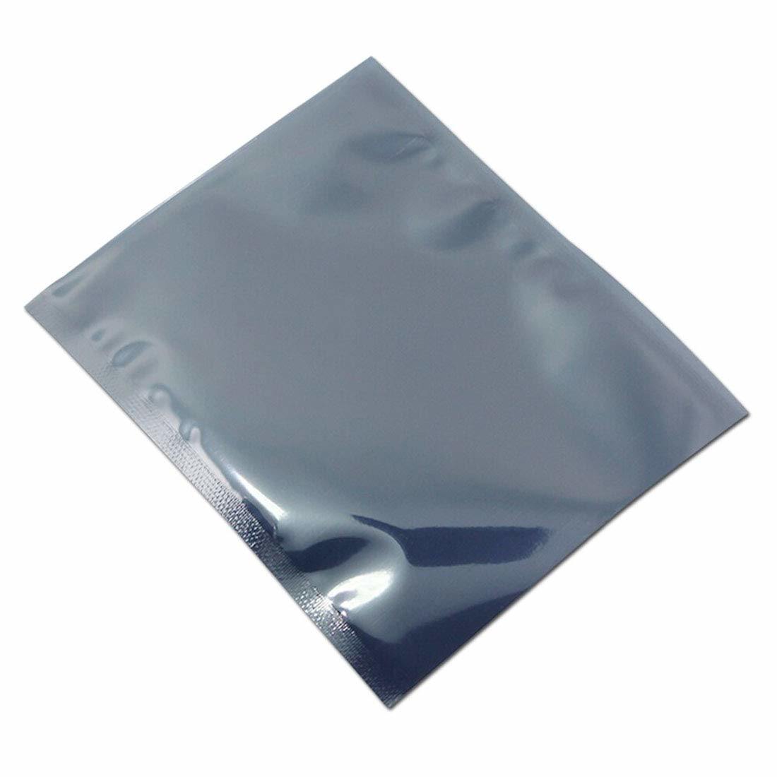 Pack of 500 Static Shielding Bags 11 x 15. Grey Electrostatic Bags 11x15. Open Ended Heat Sealable Bags. Transparent Material. Great for Electronical Sensitive Components.