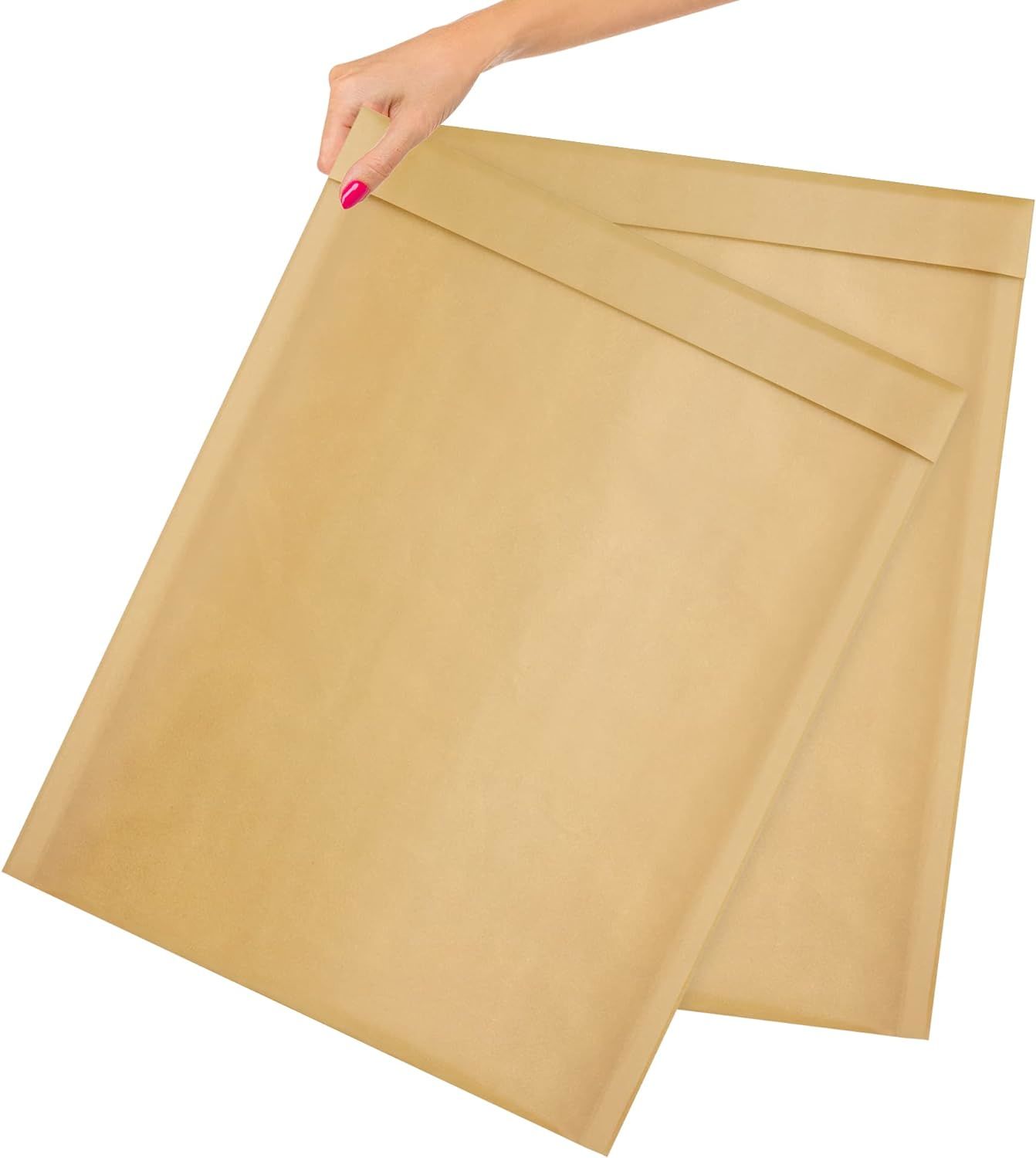 Kraft Bubble Mailers 14.25 x 19; Brown Kraft Bubble Envelopes 100 Pack; Tamper-Proof and Self Seal Padded Mailers; Water-Resistant Envelope Mailers; Lightweight Cushioning Bubble Mailer Envelopes