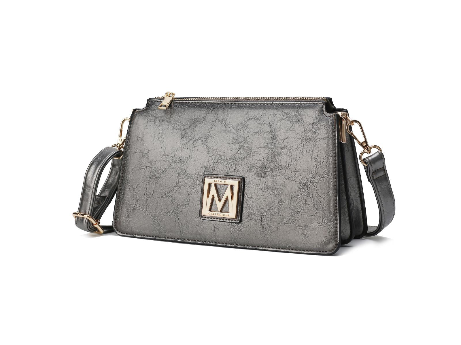 MKF Collection Domitila Vegan Leather Women Shoulder Bag by Mia k