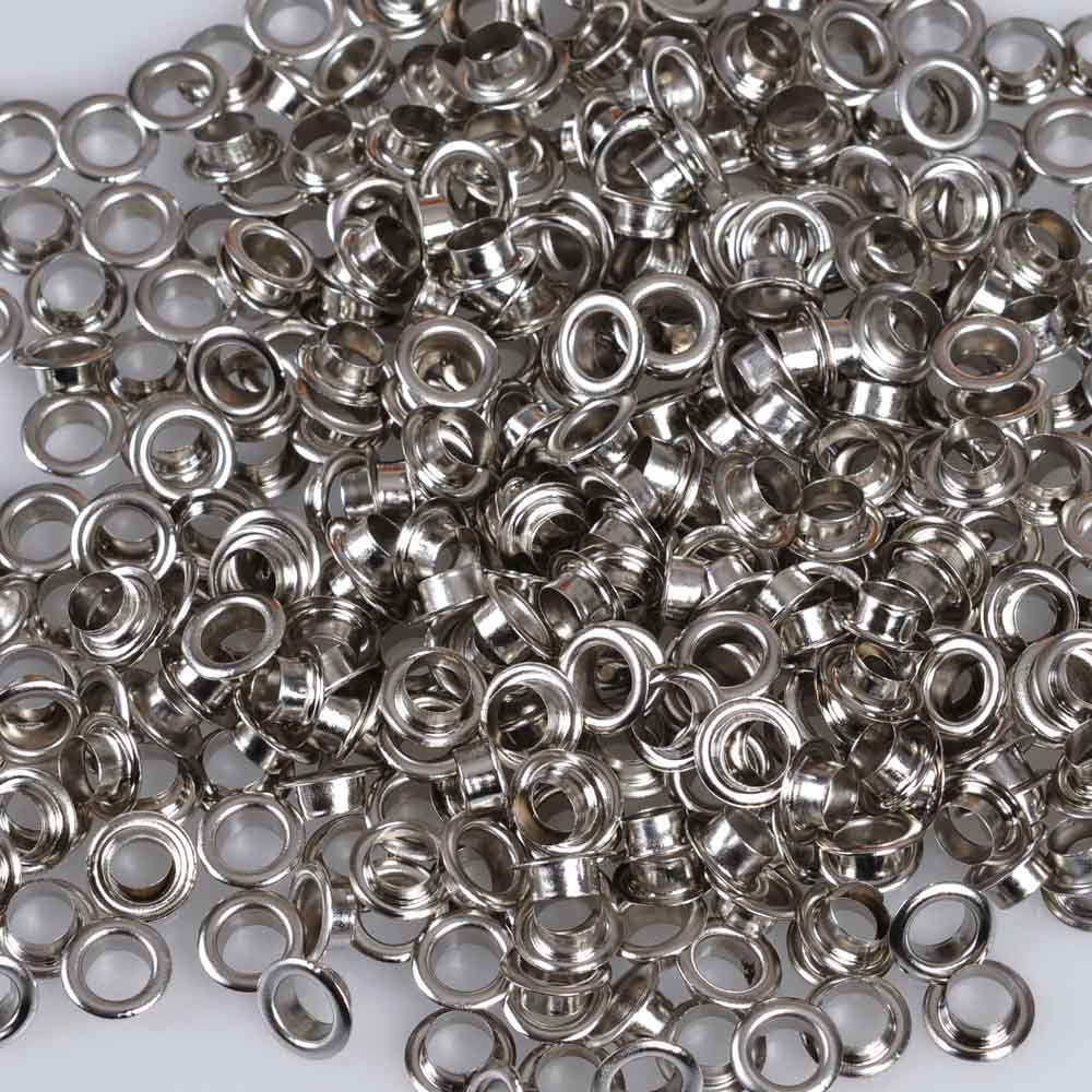 2000pc #0 Nickel Grommets
