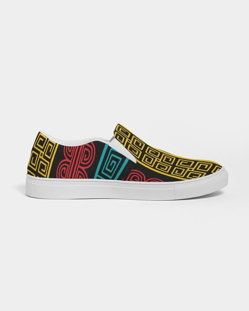 Adult Slip-On Canvas Shoes, Low Top Colorful Shoes - WB658-809