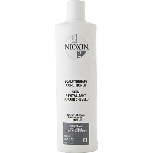 NIOXIN by Nioxin SYSTEM 2 SCALP THERAPY CONDITIONER FOR NATURAL HAIR PROGRESSED THINNING 16.9