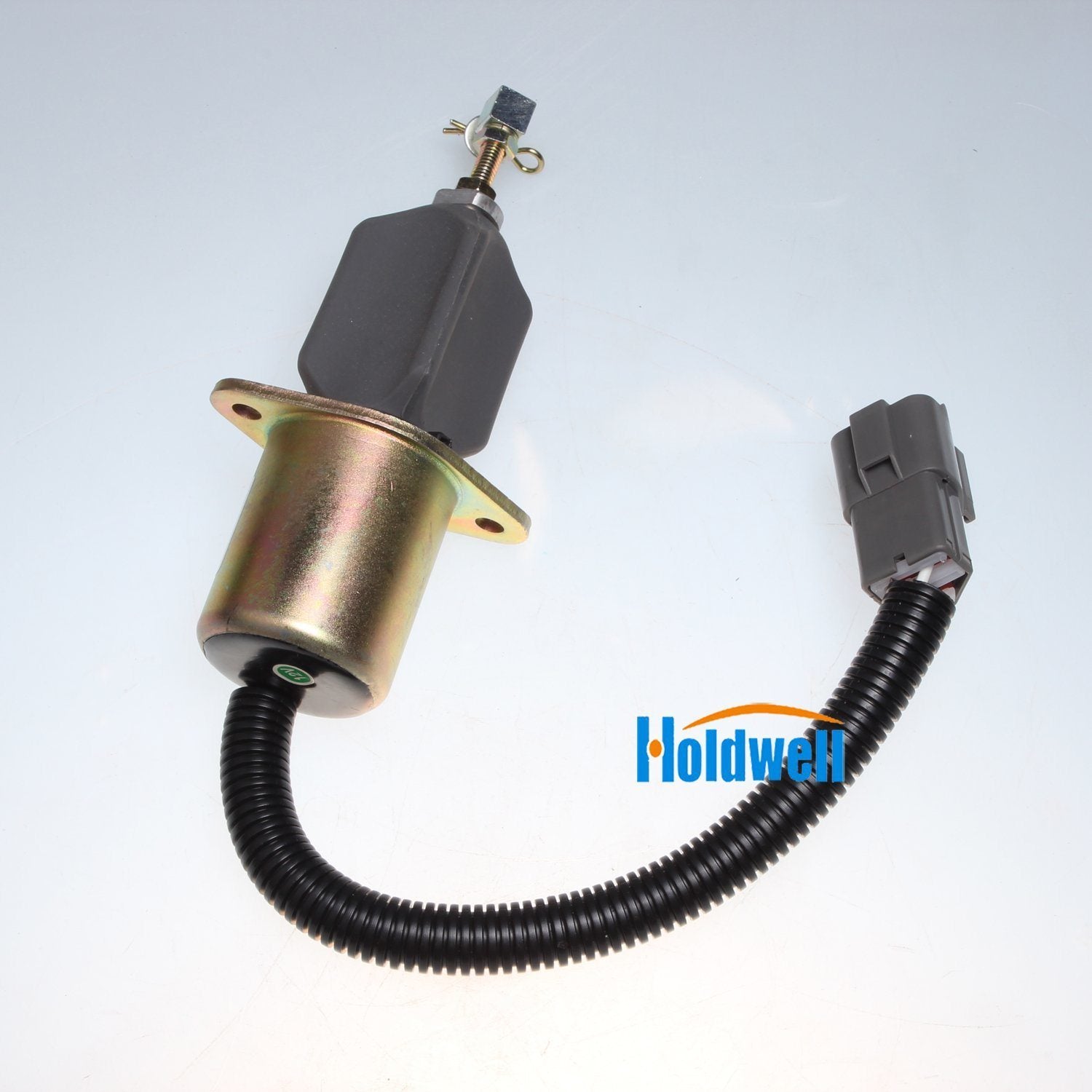 Holdwell Fuel Solenoid 1751ES-12A3UC12B1S Fit for Hyundai Excavator R60-5 Yanmar Engine