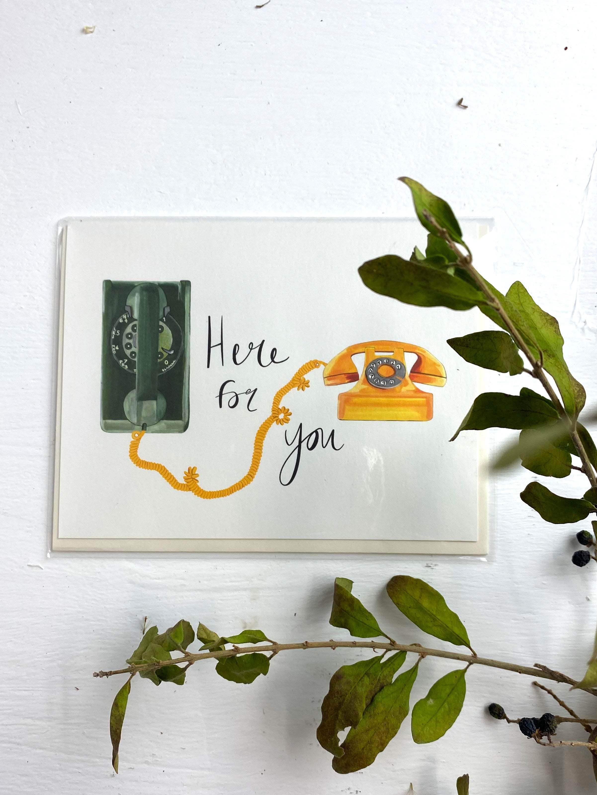 Here for You Card