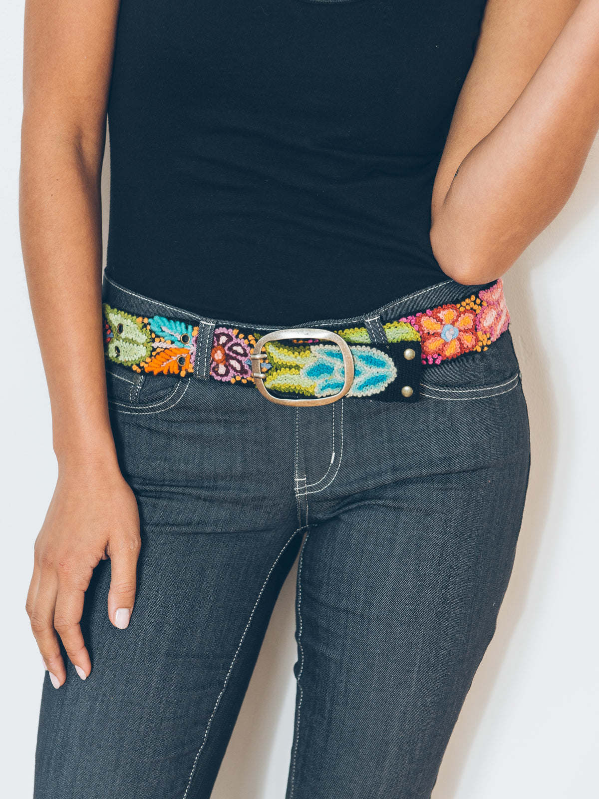 Folklorica Embroidered Belt