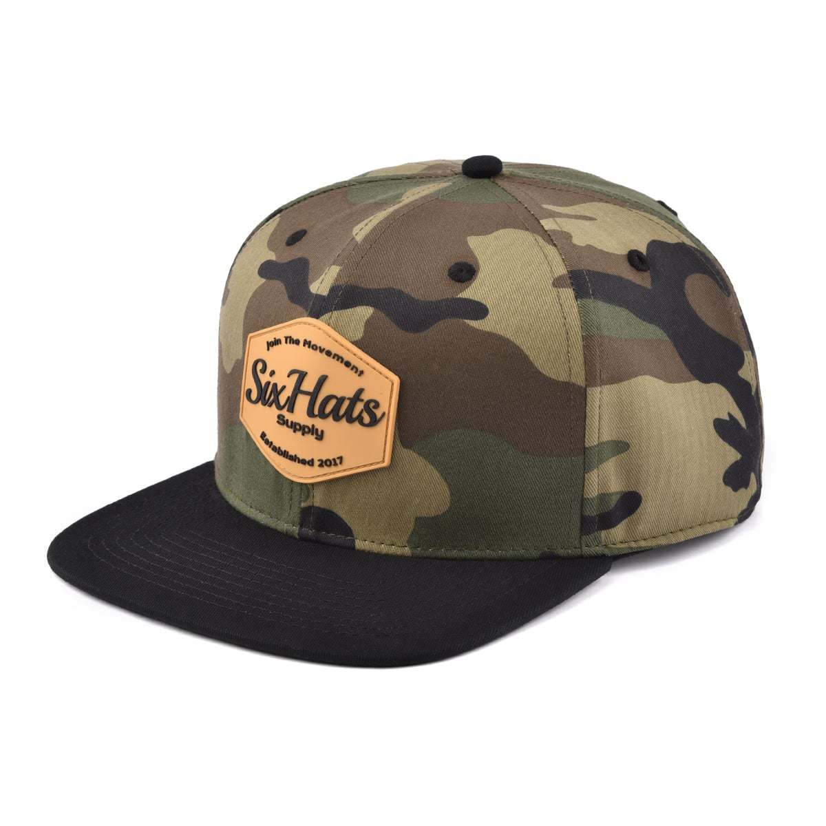 Signature Camouflage Snapback Hat