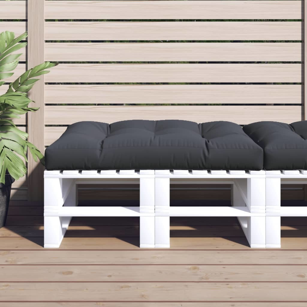 Pallet Cushion Anthracite 47.2"x31.5"x4.7" Fabric