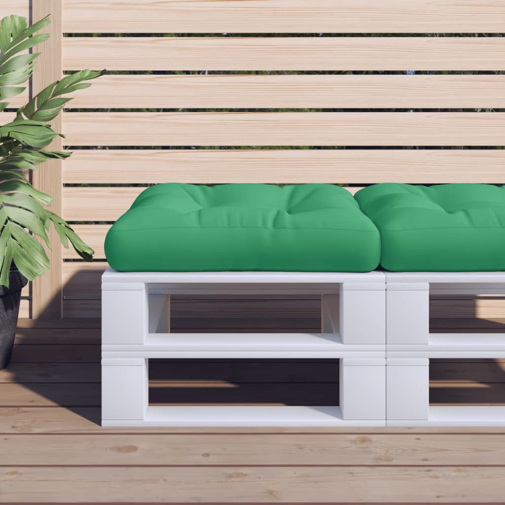 Pallet Cushion Green Fabric