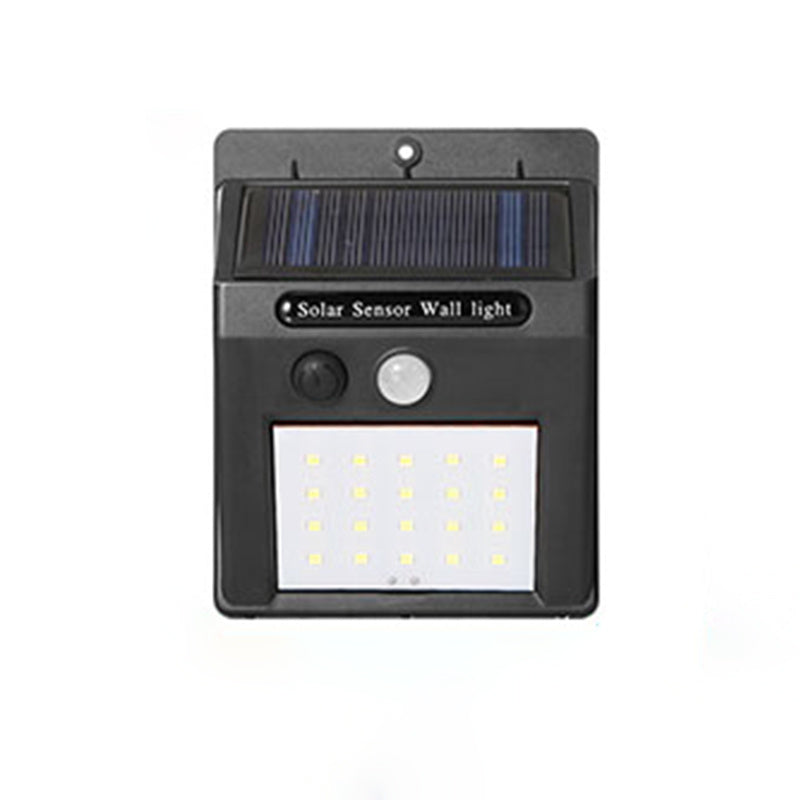 LED Solar Wall Lamp for Garage Front Door Garden Pathway