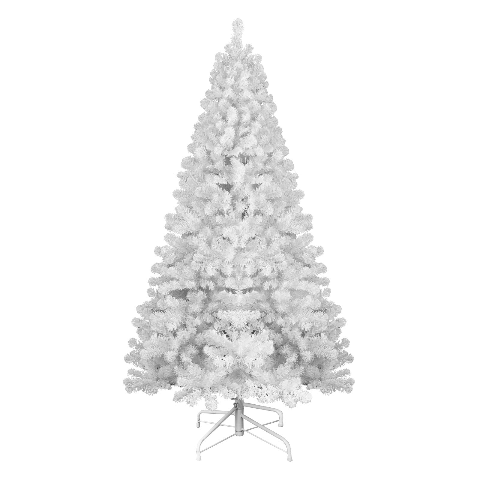 8ft PVC White Christmas Tree ,Environmentally Friendly Fireproof Artificial Christmas Tree