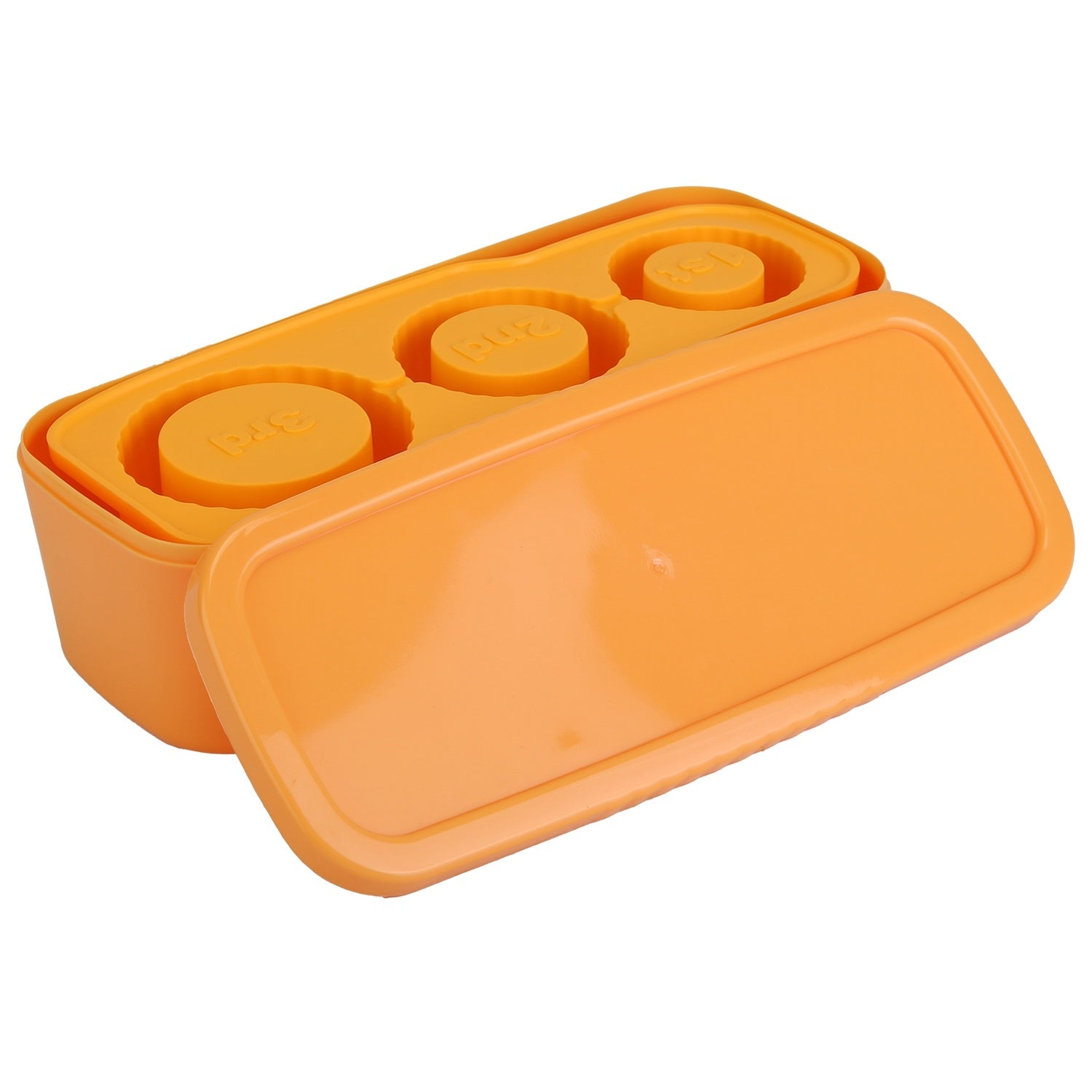 Ice Cube Tray Fit For 20OZ/30OZ/40OZ Stanley Cup Easy Release Silicone Hallow Cylinder Tumbler Ice Cube Mold With Lid And Bin for Iced Juice Whiskey Cocktails Coffee Drinks