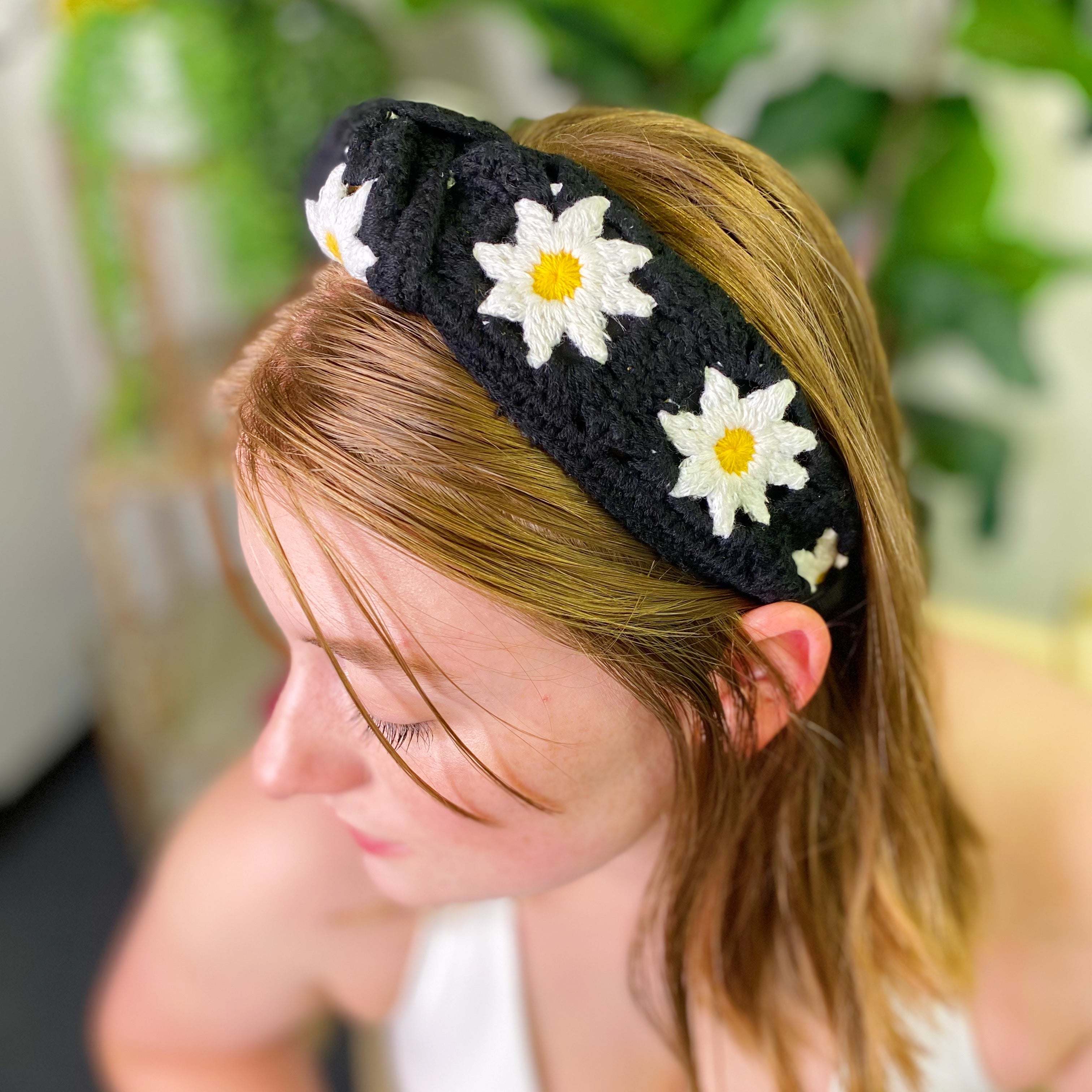 Patchwork Crochet Headband