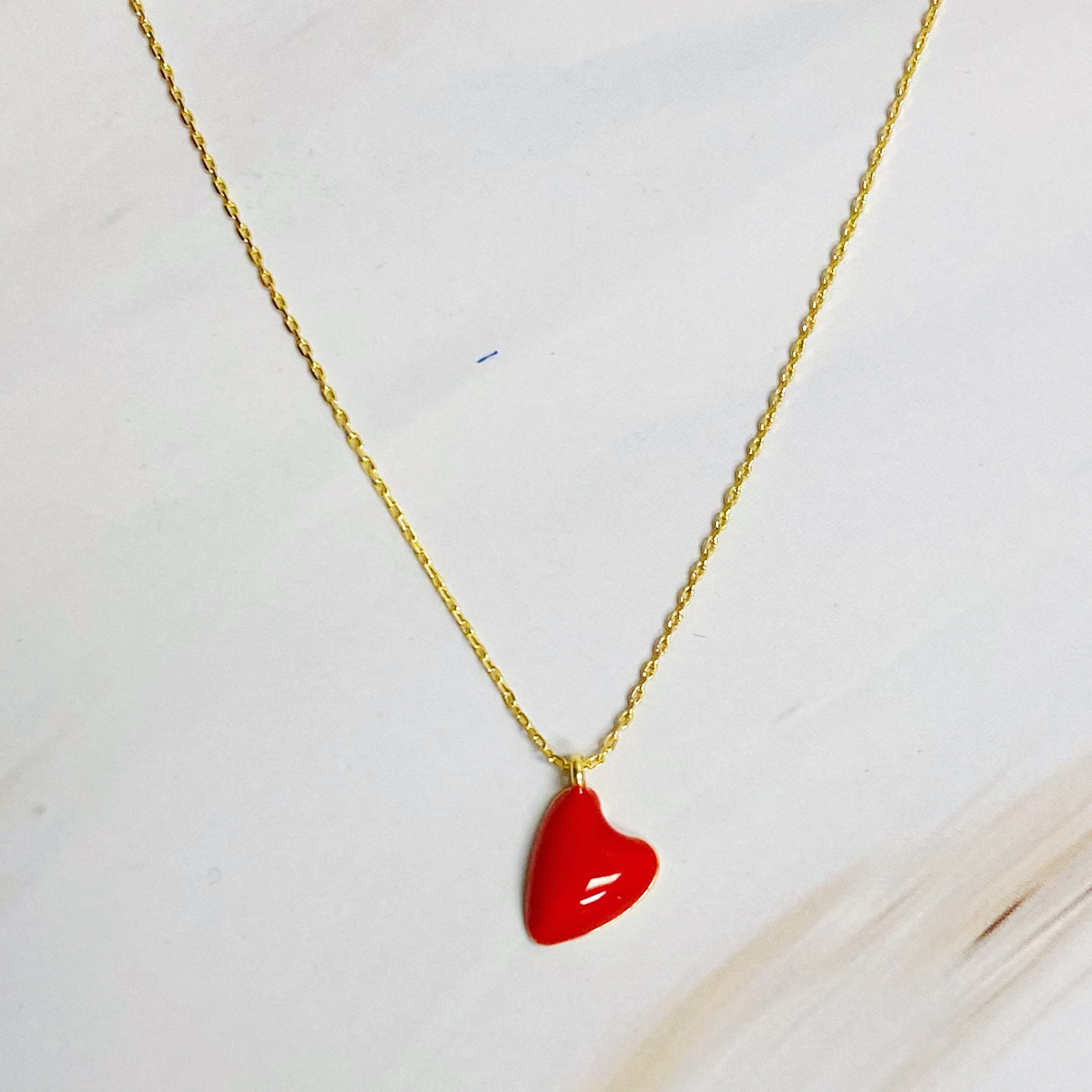 Little Heart In Color Necklace