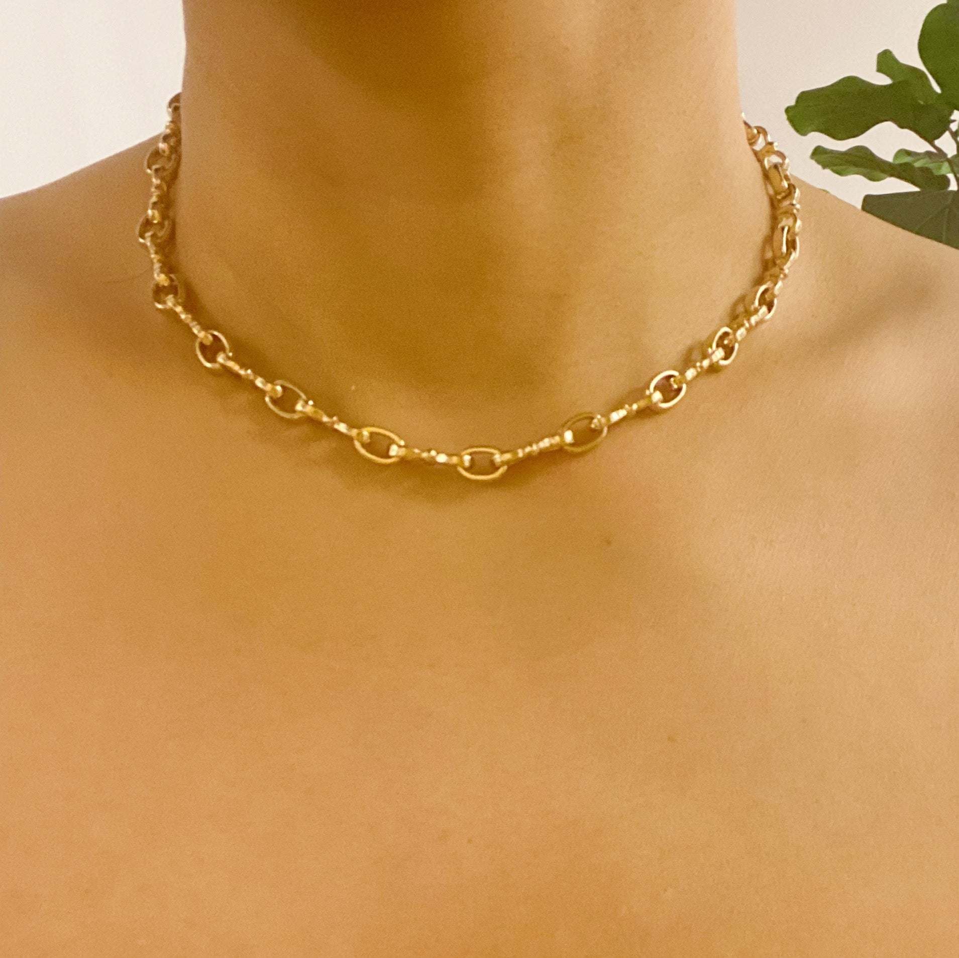 Luxe Chain Toggle Closure Necklace