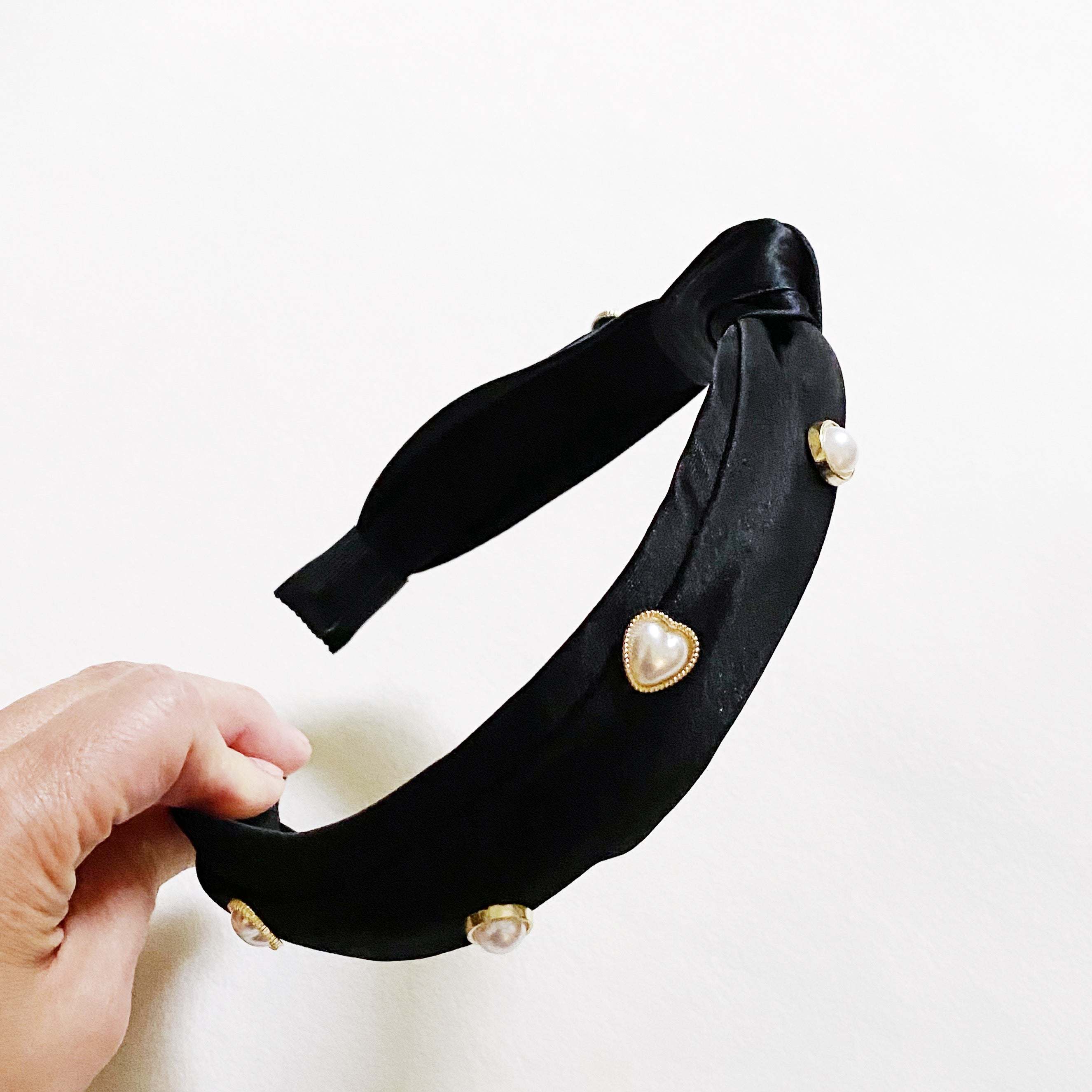 Liz Heart Embellished Headband