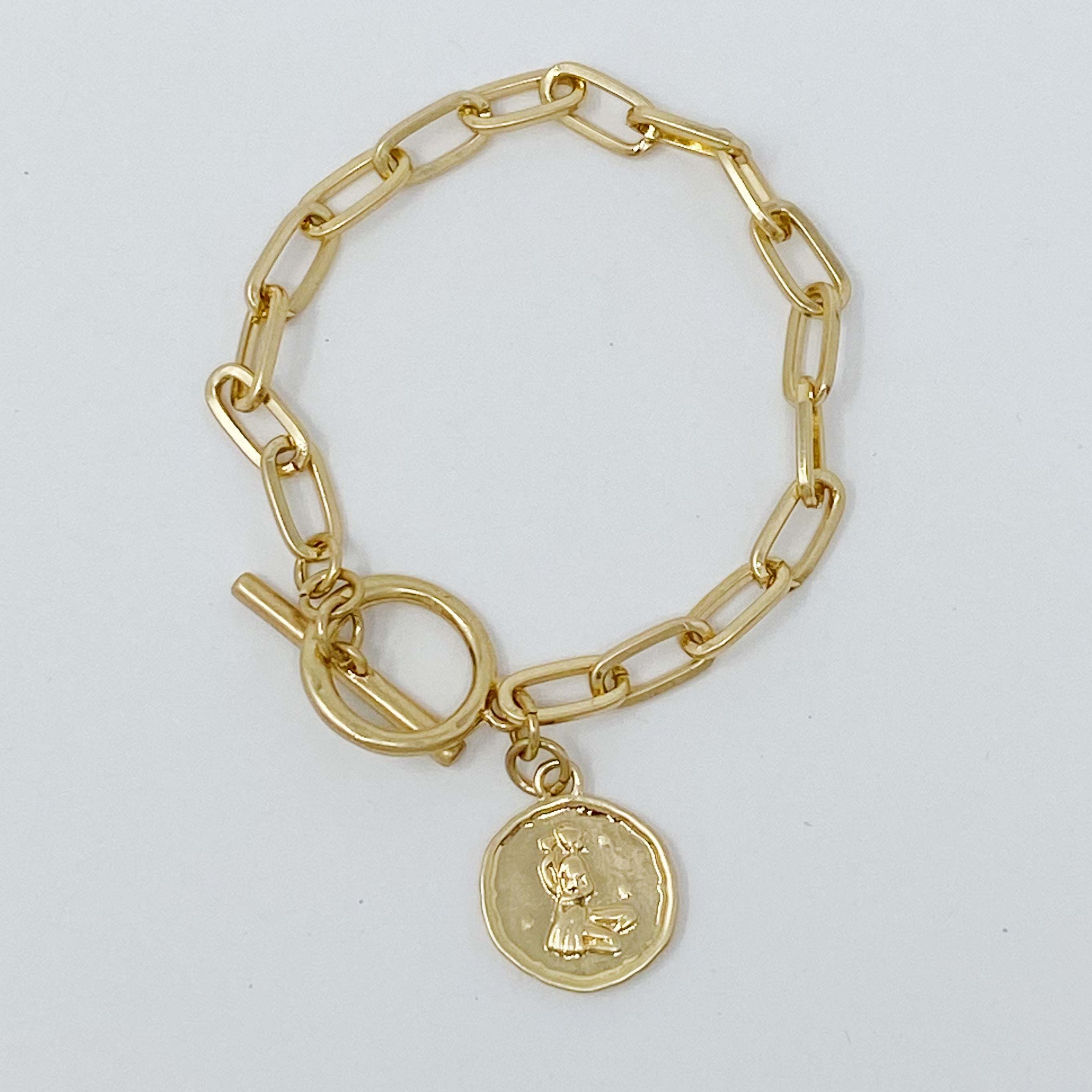 Zodiac Charm Chain Bracelet