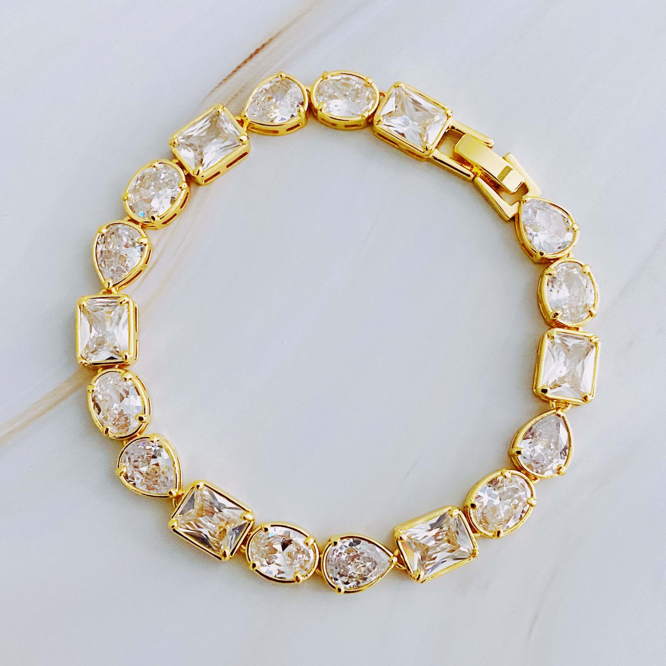 Sparkling In Shapes Bracelet